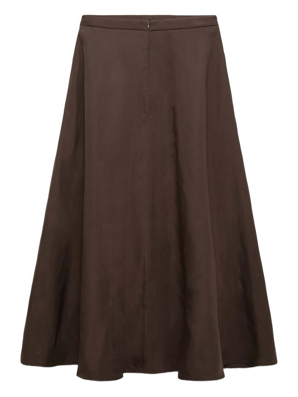 Sporty Elegance A-line midi skirt - 3