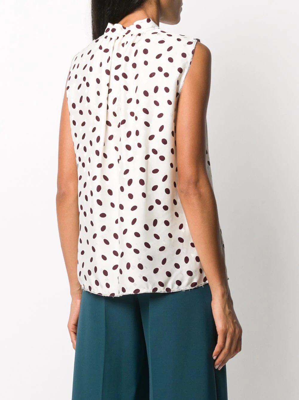 coin dot blouse - 4