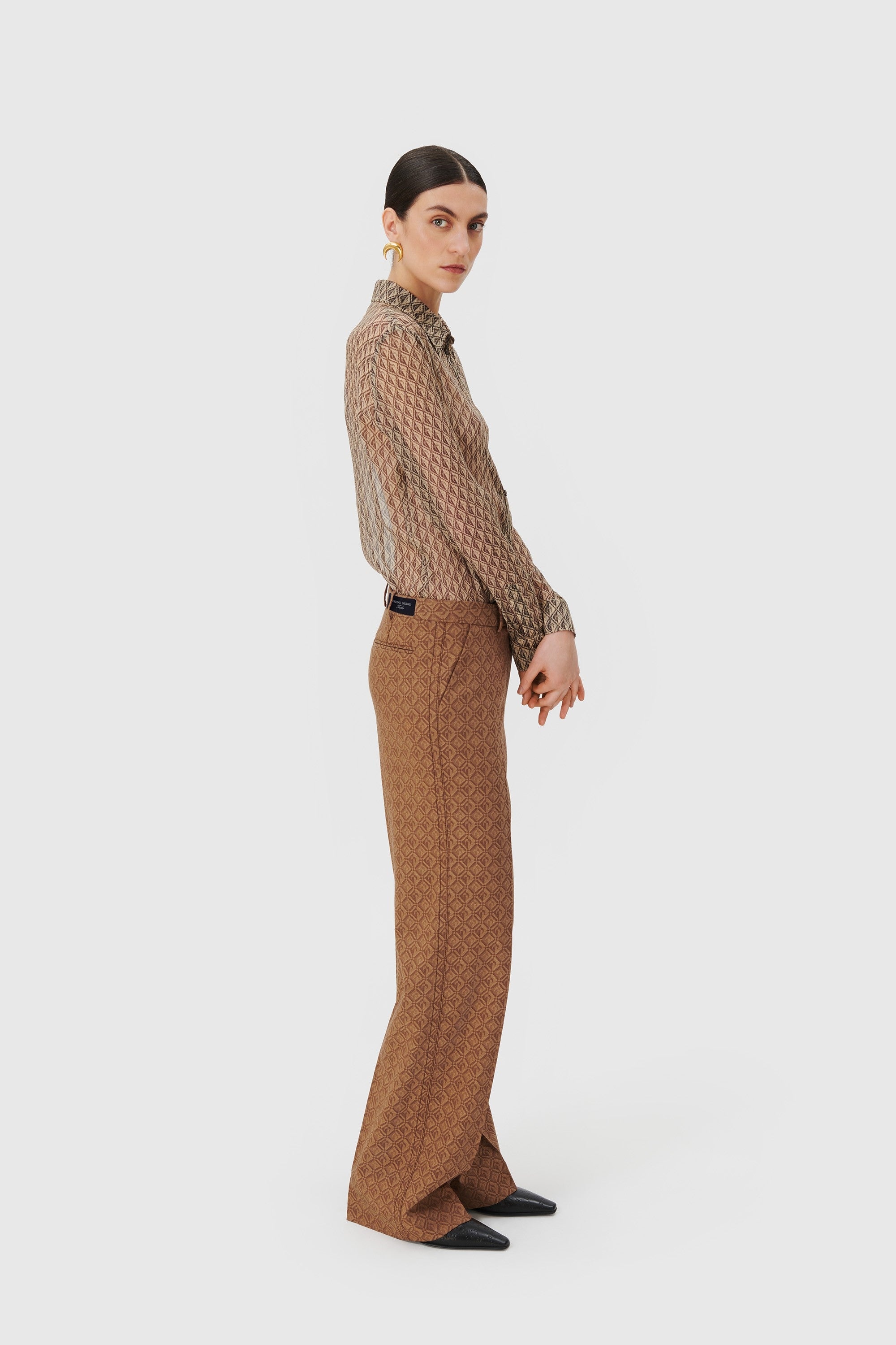 Regenerated Moon Diamant Tailoring Pants - 4