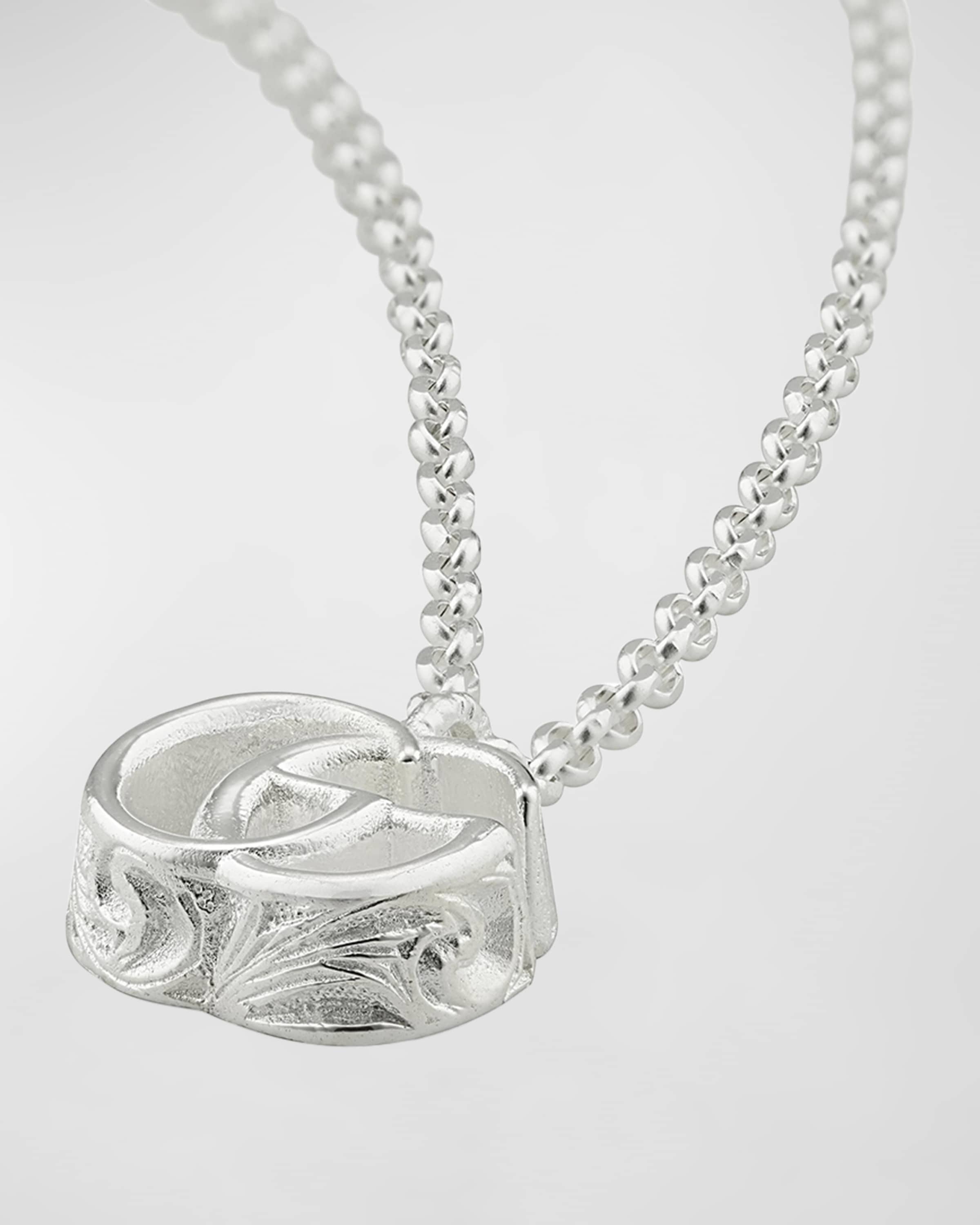 GG Marmont Sterling Silver Necklace - 2