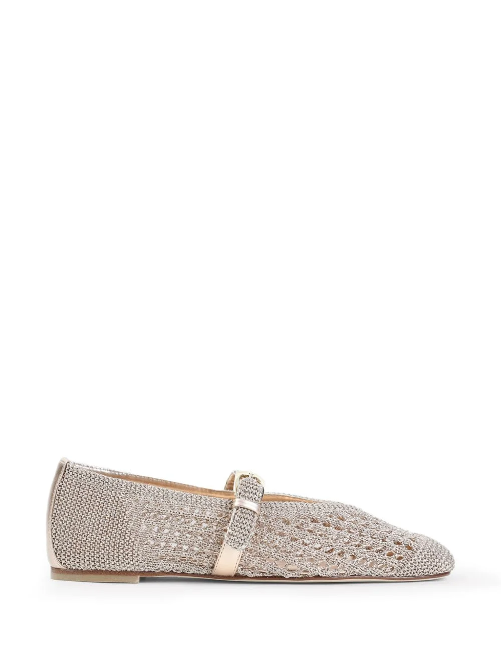 Leora buckle strap ballet flats - 1