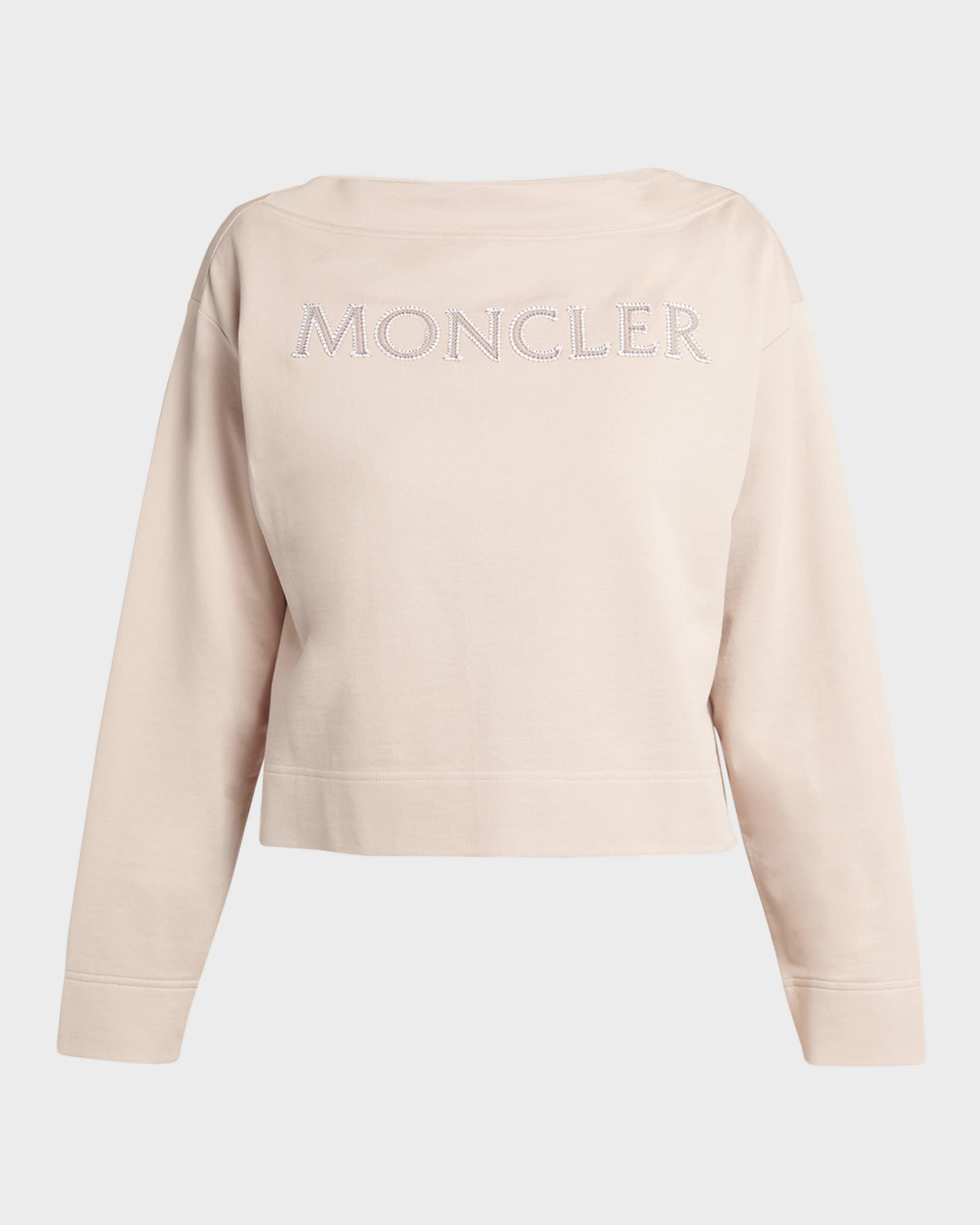 Embroidered Logo Sweatshirt - 1