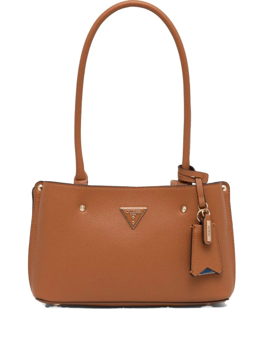 logo-patch shoulder bag - 1