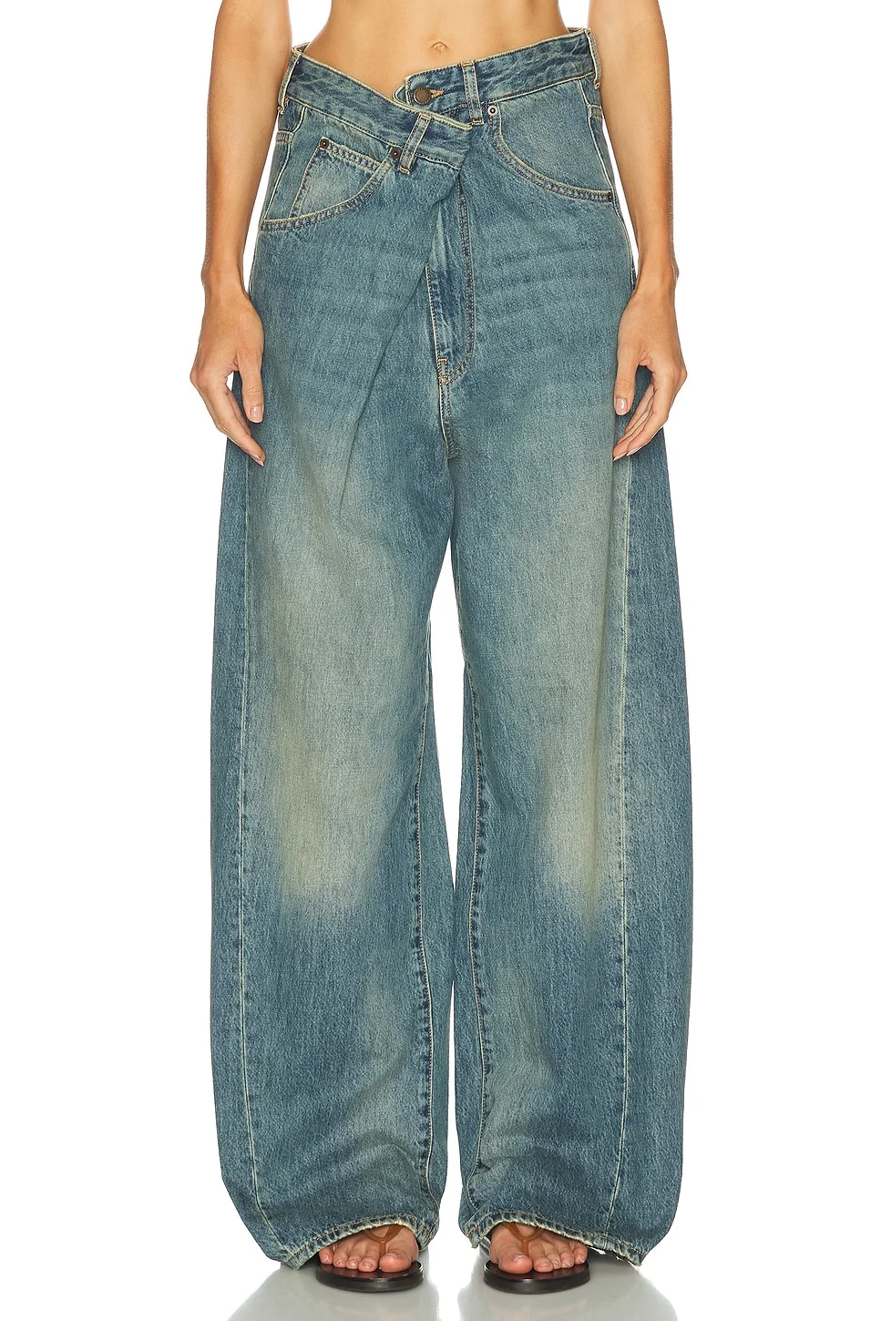 Ines Fold Over Wide Leg - 1
