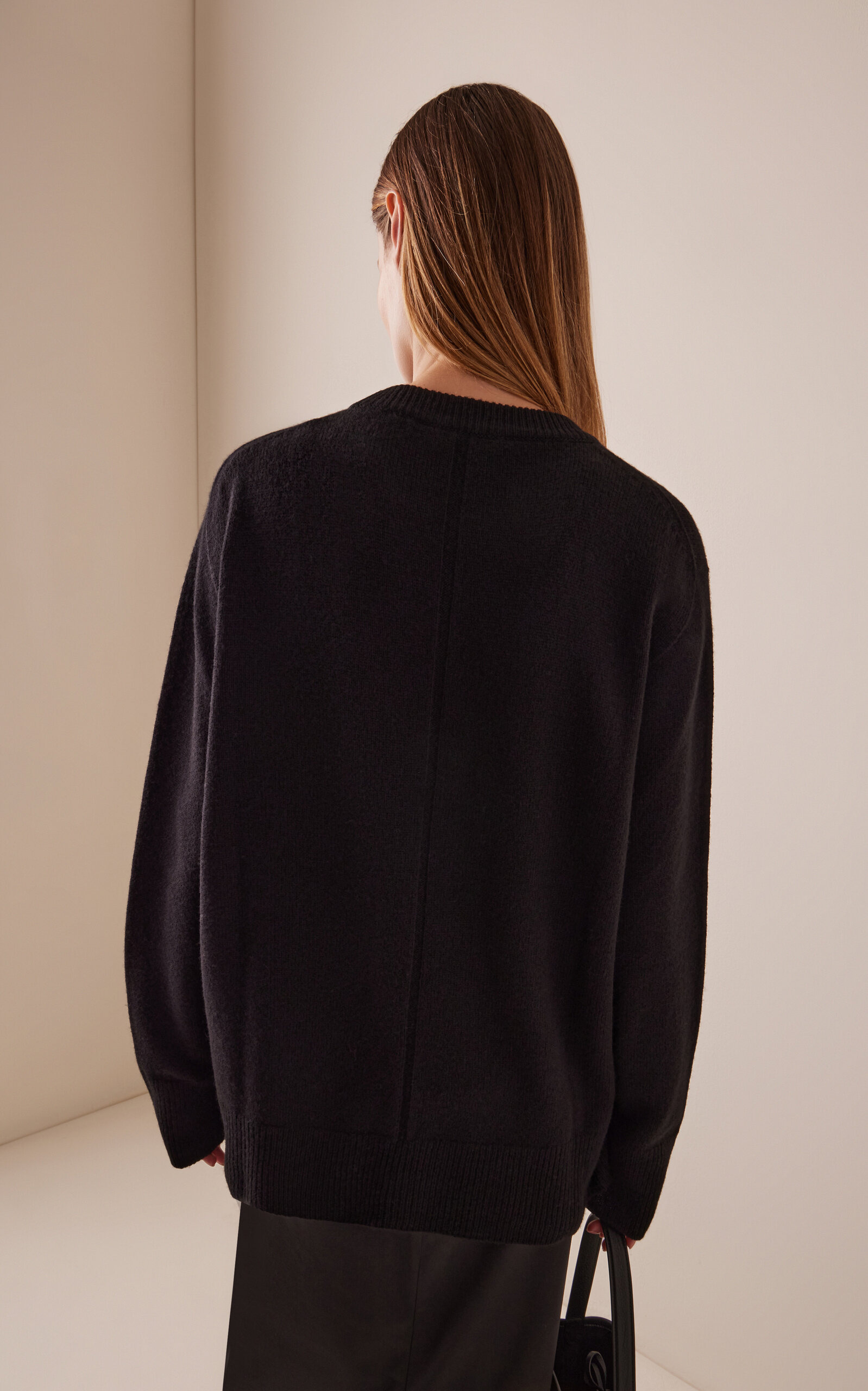 Sibem Wool-Cashmere Sweater black - 4