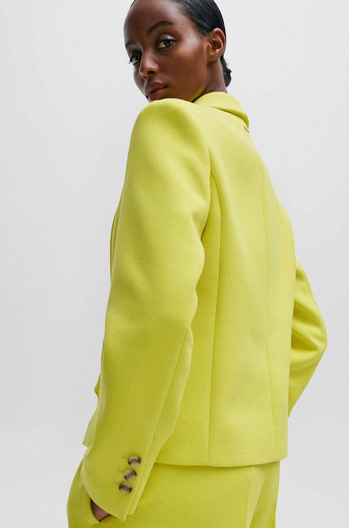 RELAXED-FIT JACKET IN A COTTON BLEND - 6