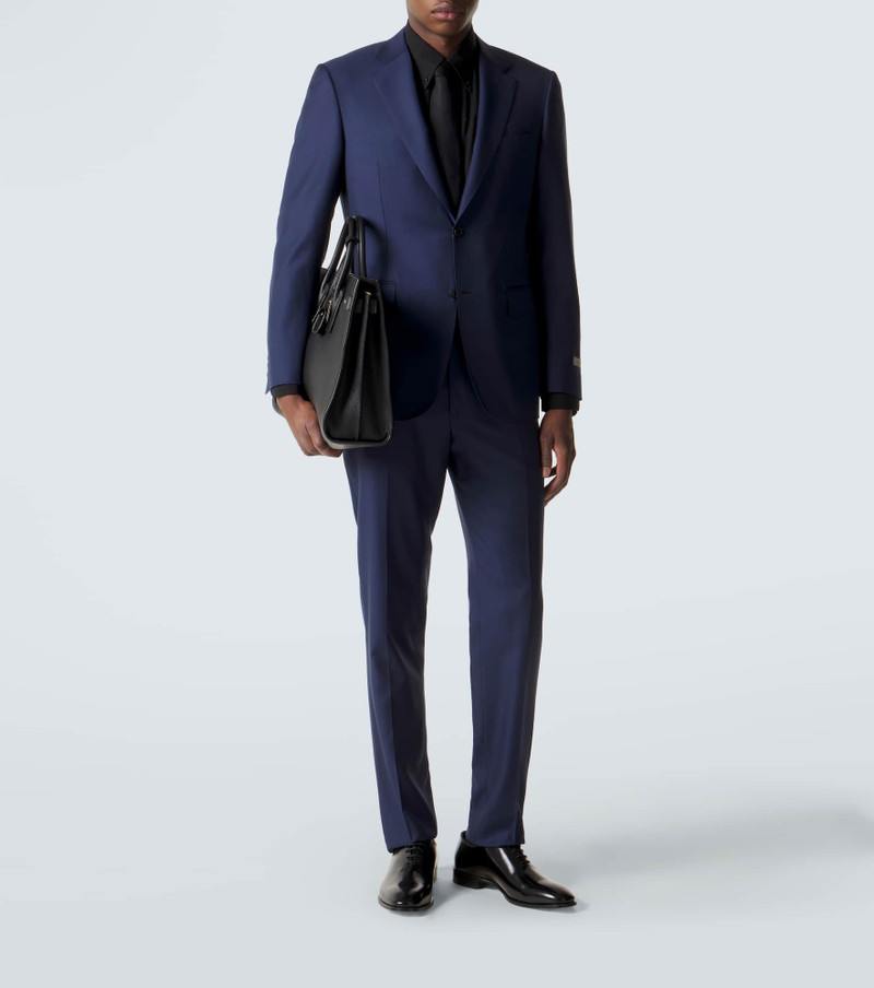 Canali Leather Oxford shoes outlook