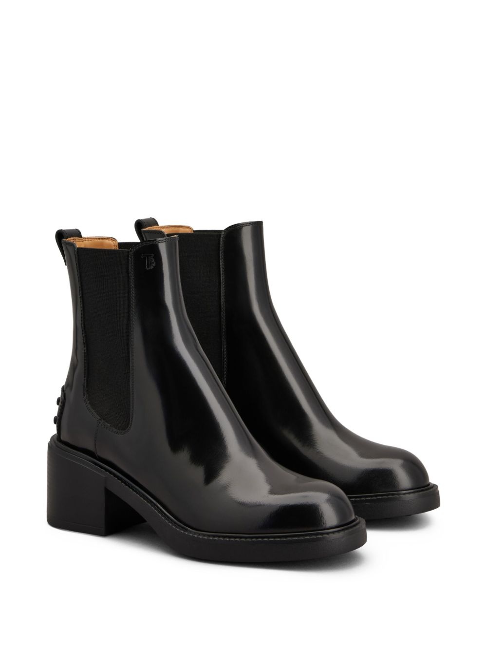 60mm leather Chelsea boots - 2