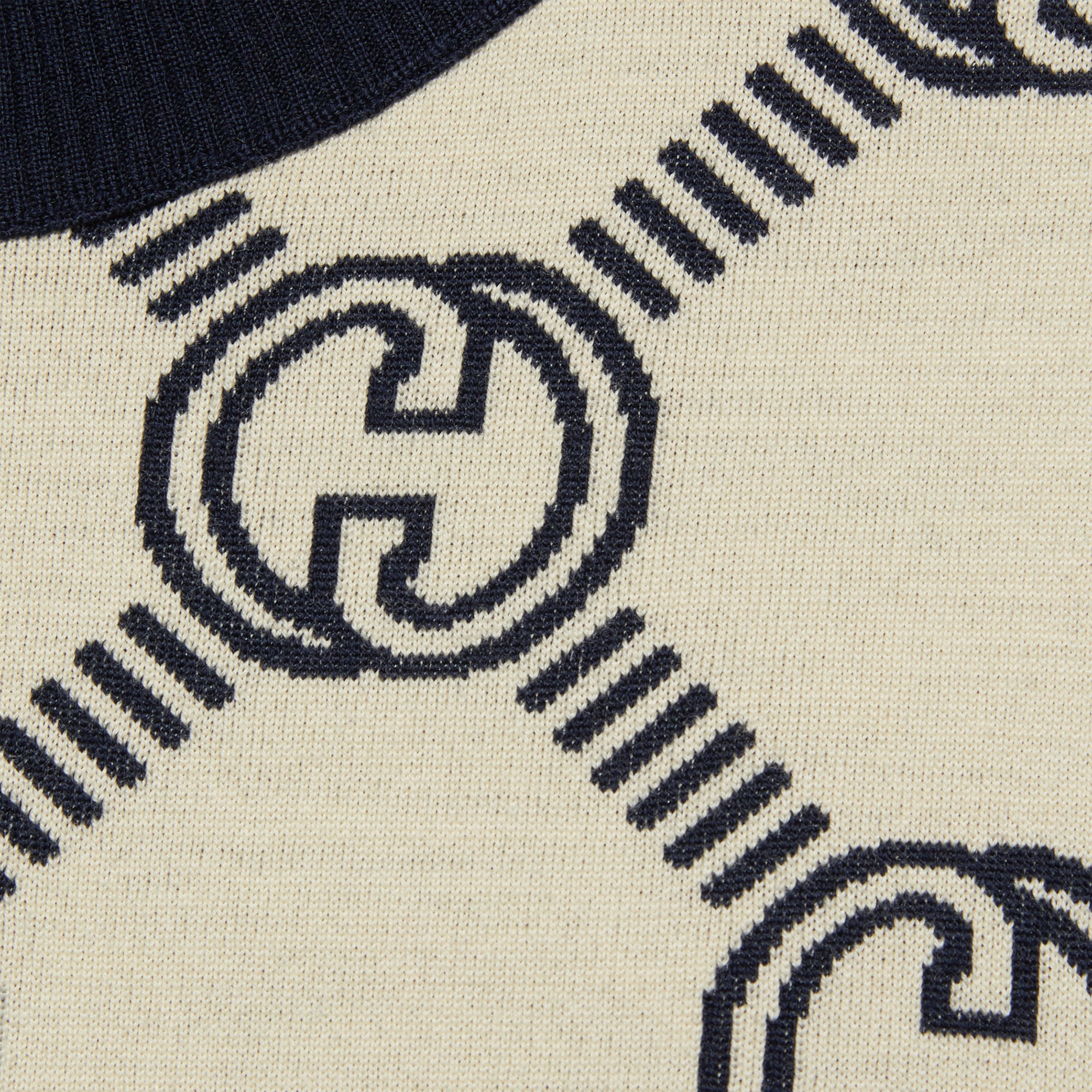 Reversible GG wool jacquard top - 6