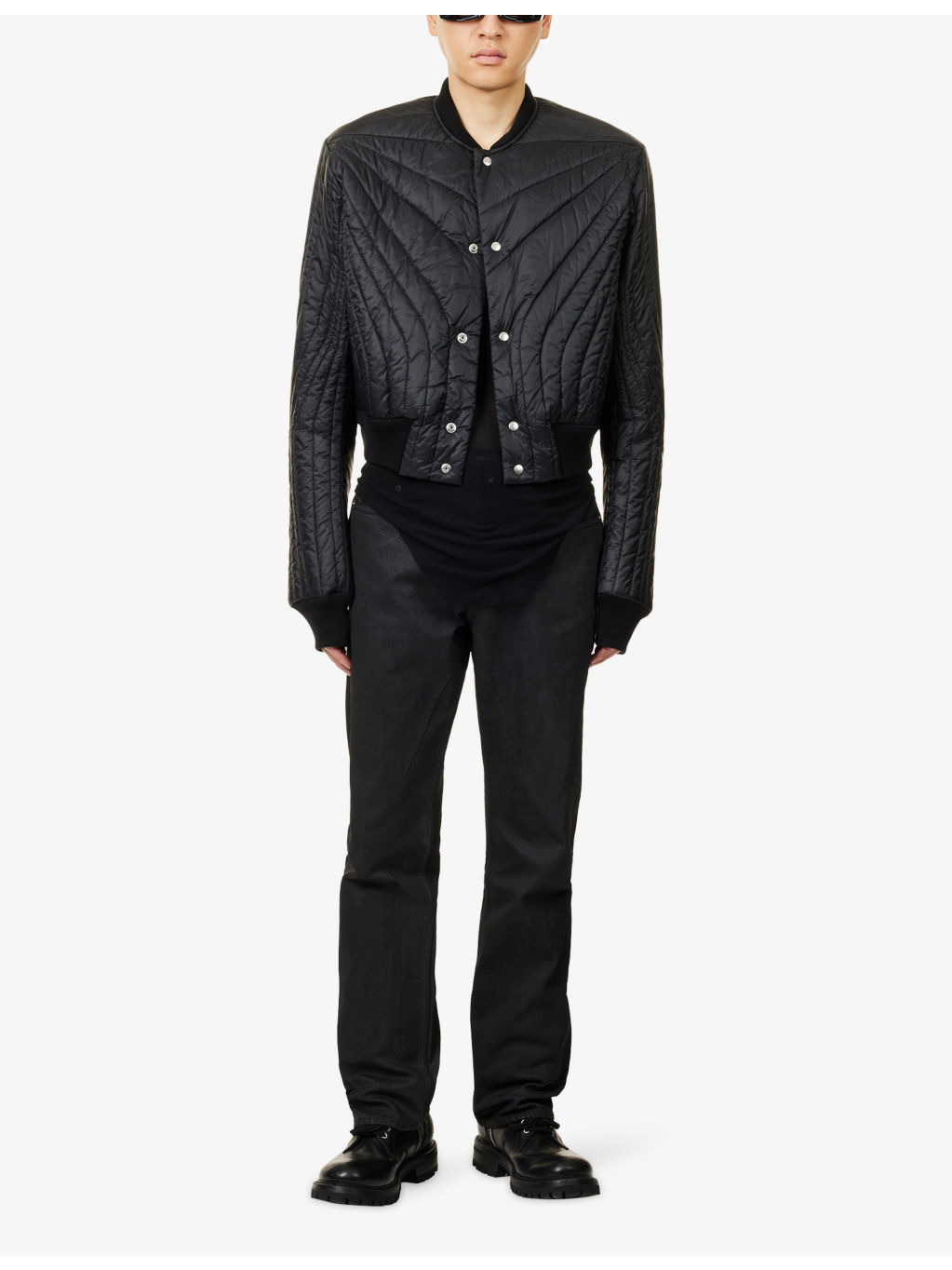 Quilted Flight Shell Bomber - 2