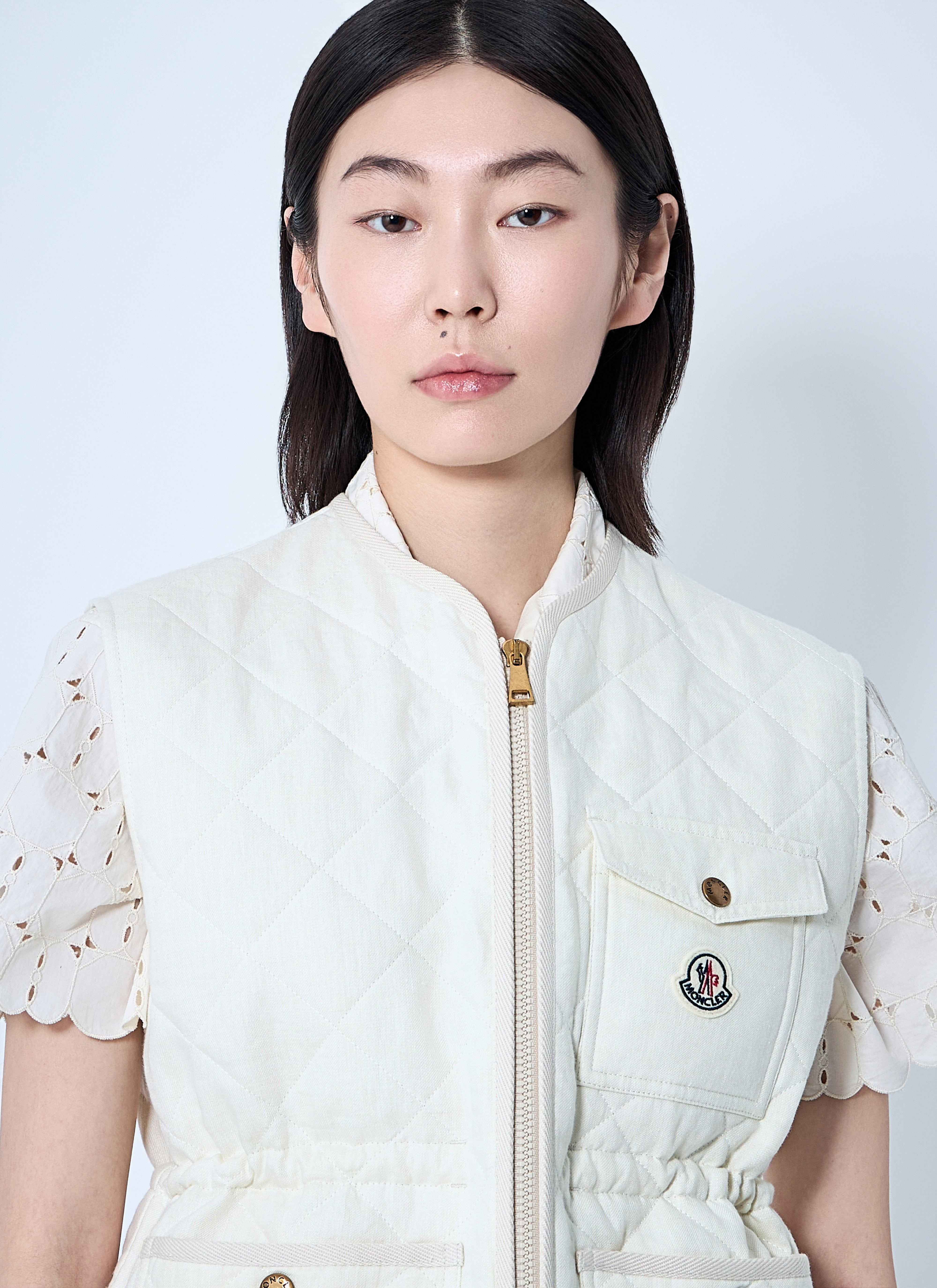 Moncler Women Vigny Quilted Padded Vest - 5
