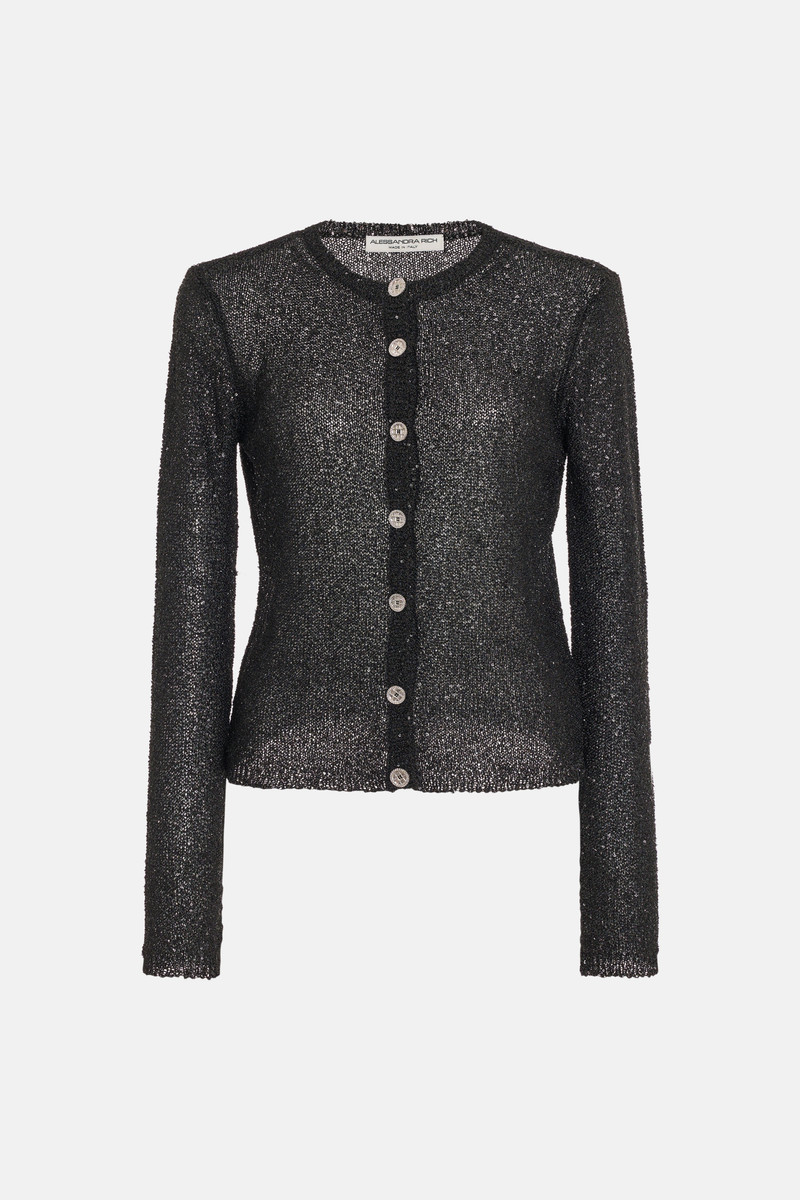 SEQUIN CARDIGAN 1
