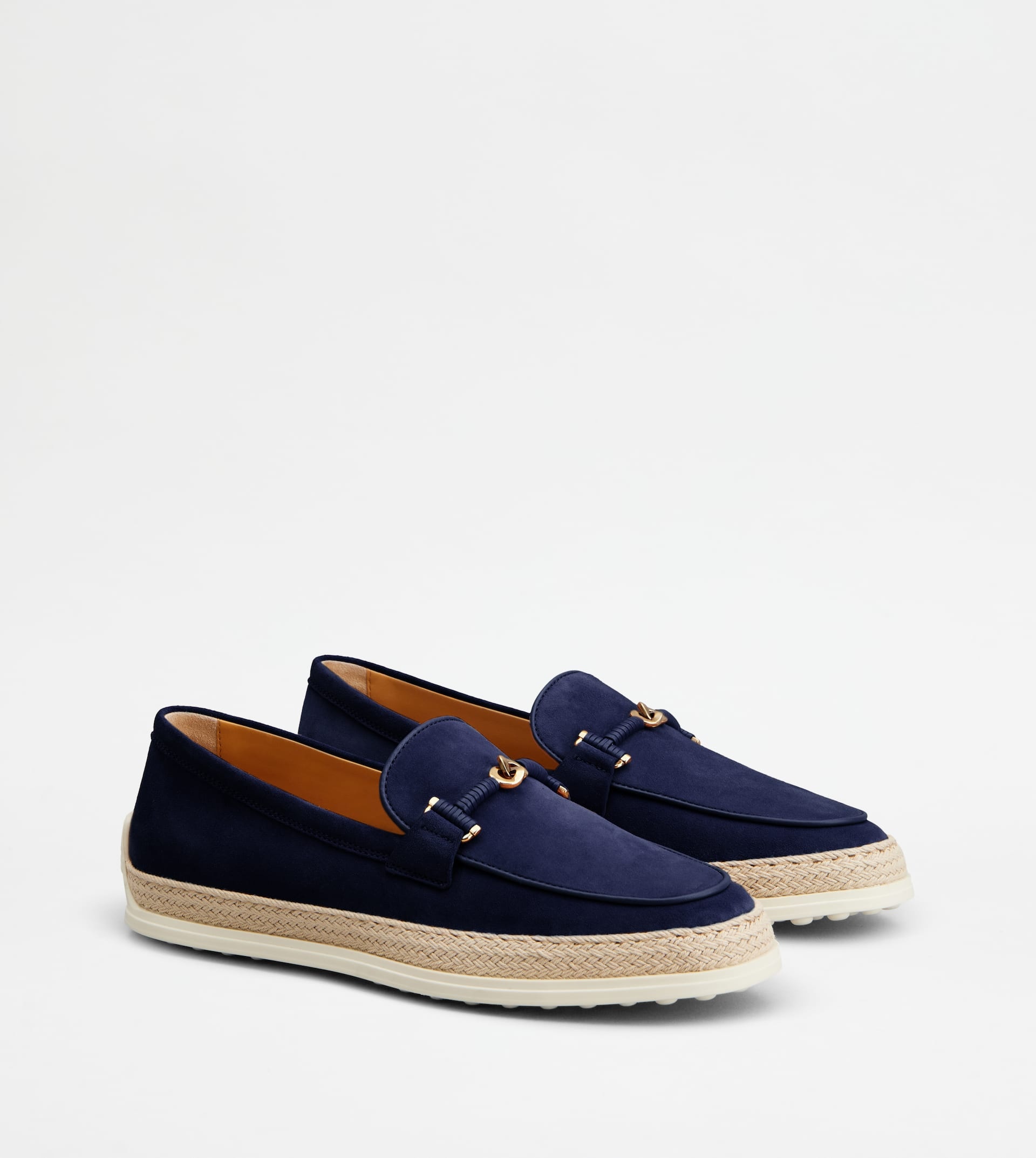 LOAFERS IN SUEDE - BLUE - 2