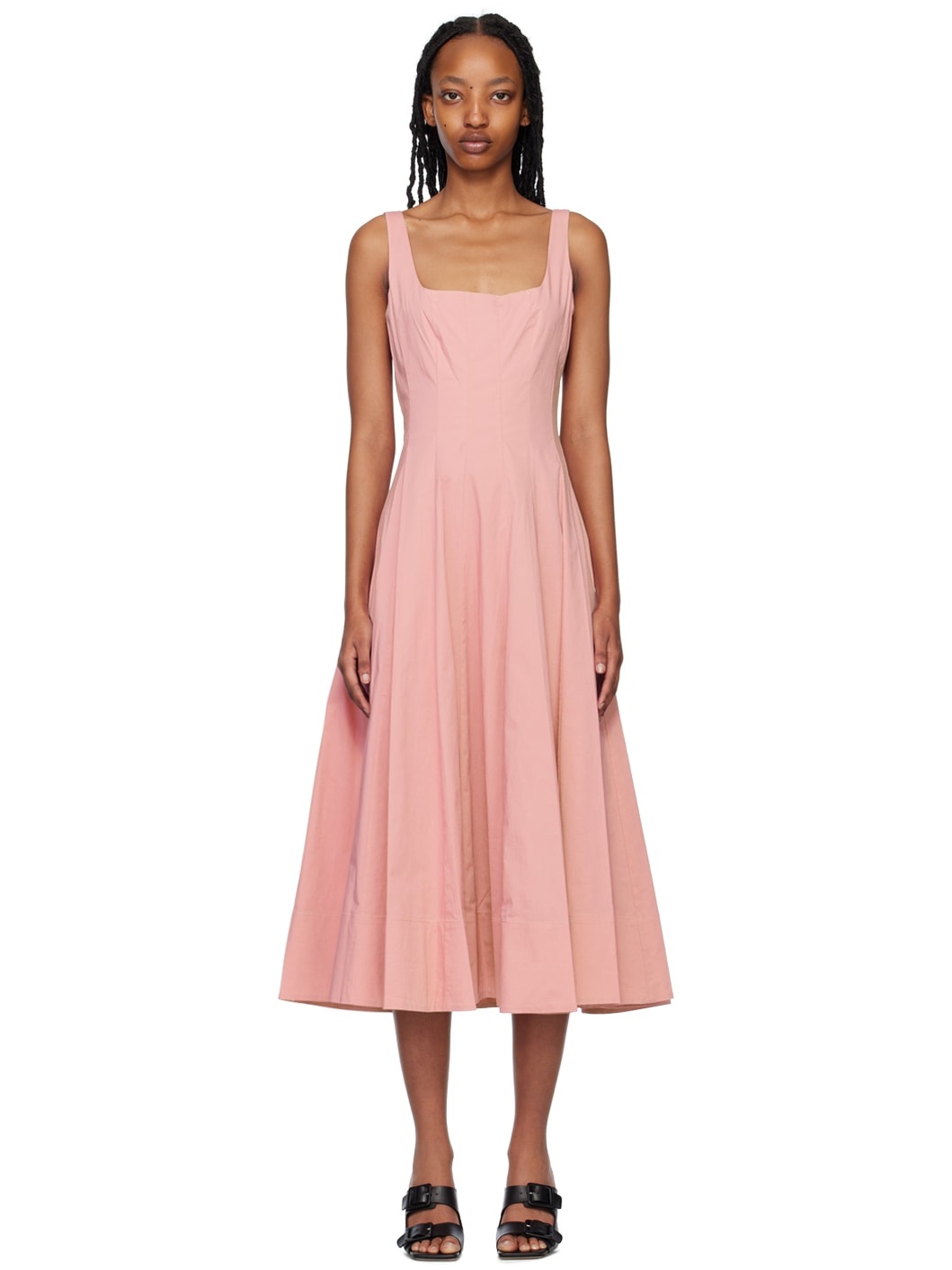 Pink Wells Midi Dress - 1