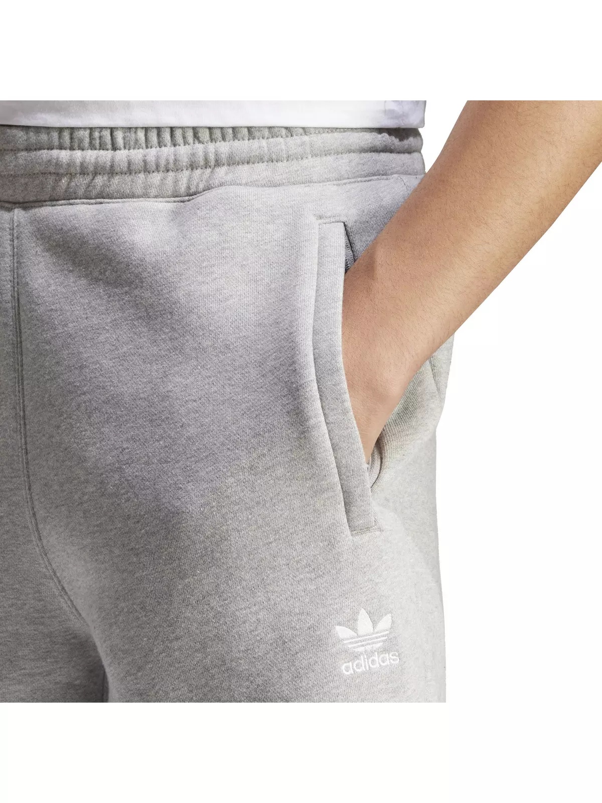 Originals Men's Trefoil Essentials Lifestyle Shorts -Grey - 3