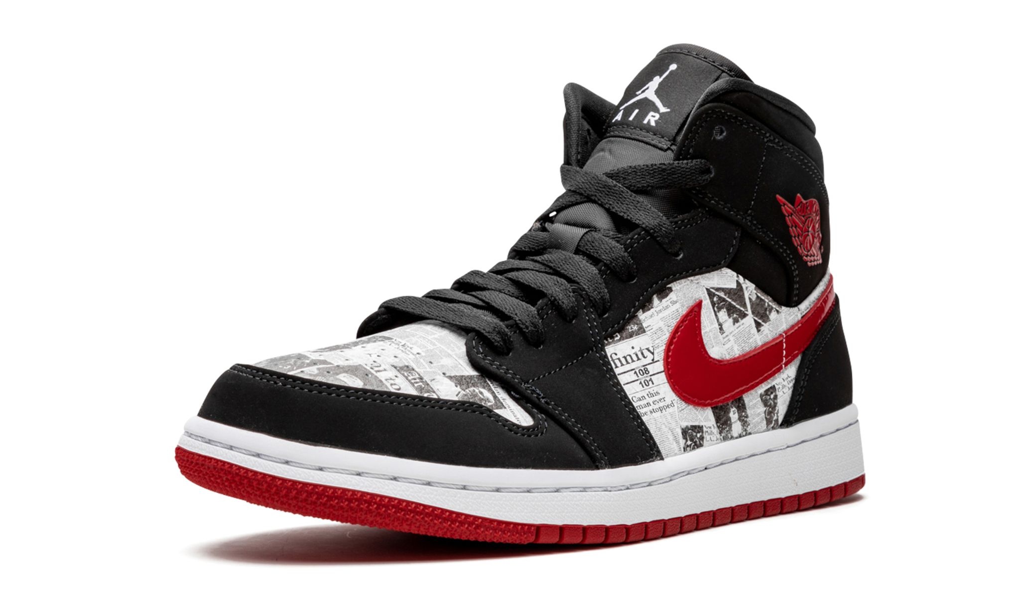 Air Jordan 1 Mid SE "Newspaper Air Times" - 4