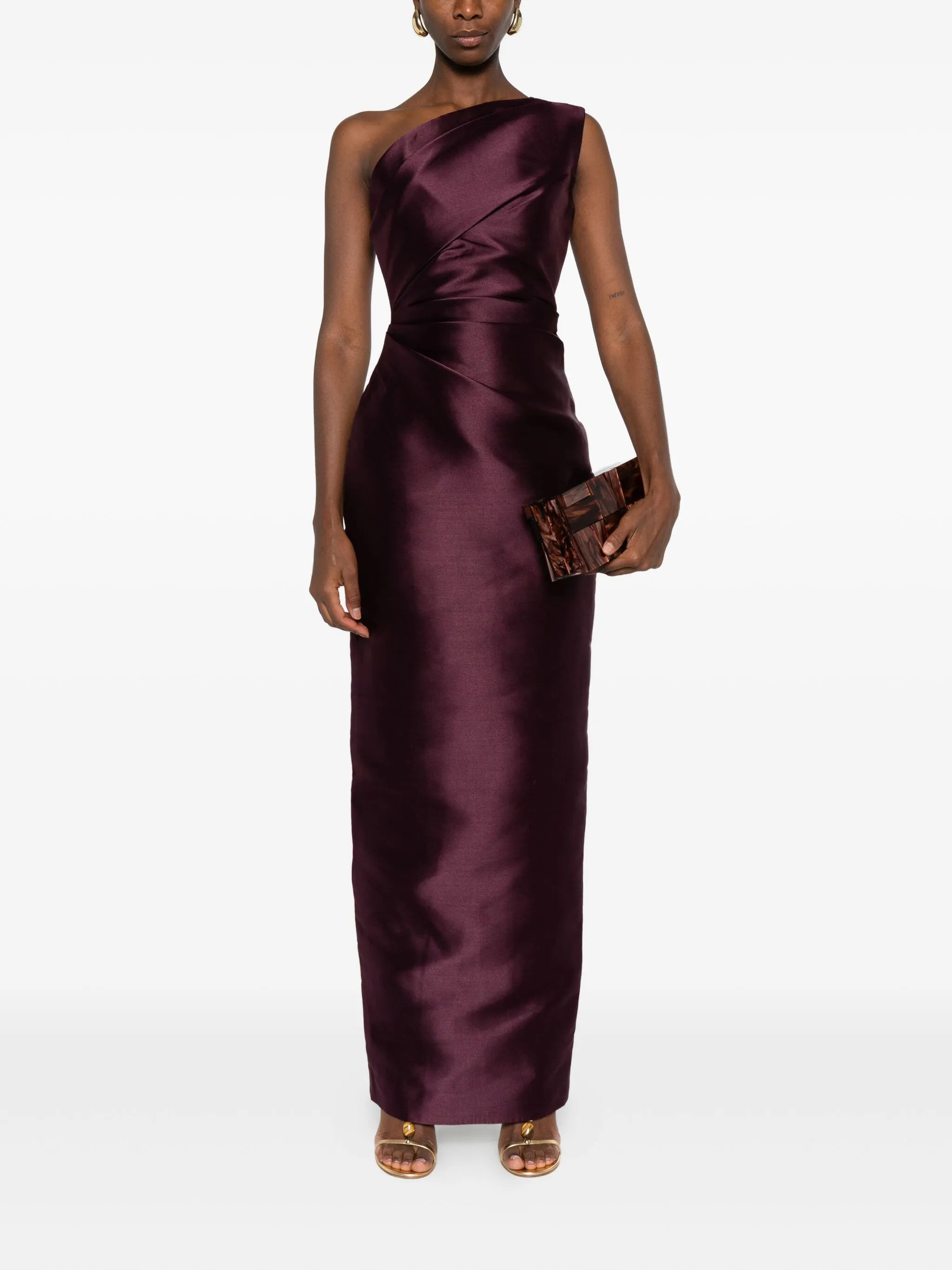 Solace London Kira One-shoulder Maxi Dress - 2