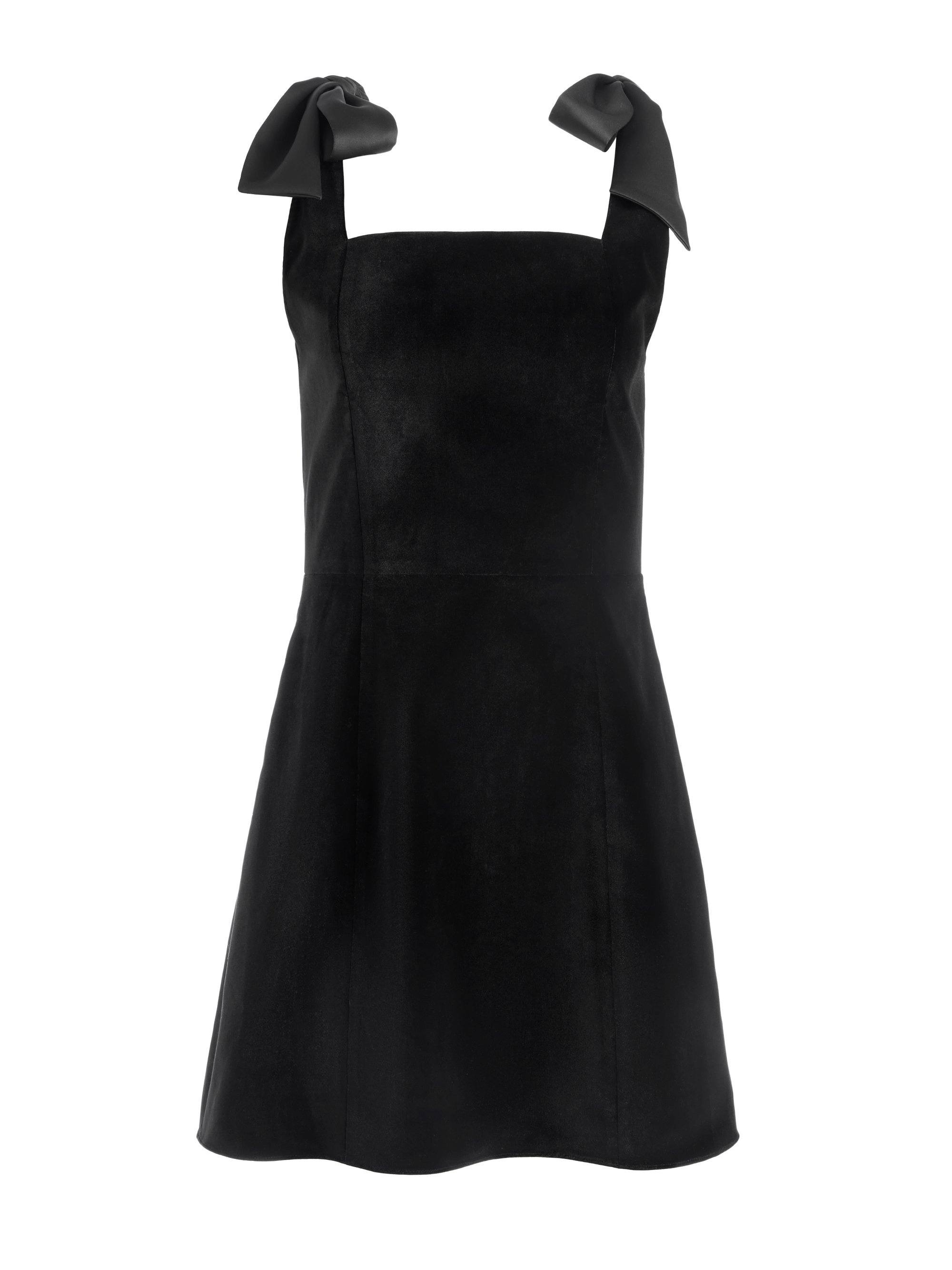 MARYANN TIE SHOULDER DRESS - 1