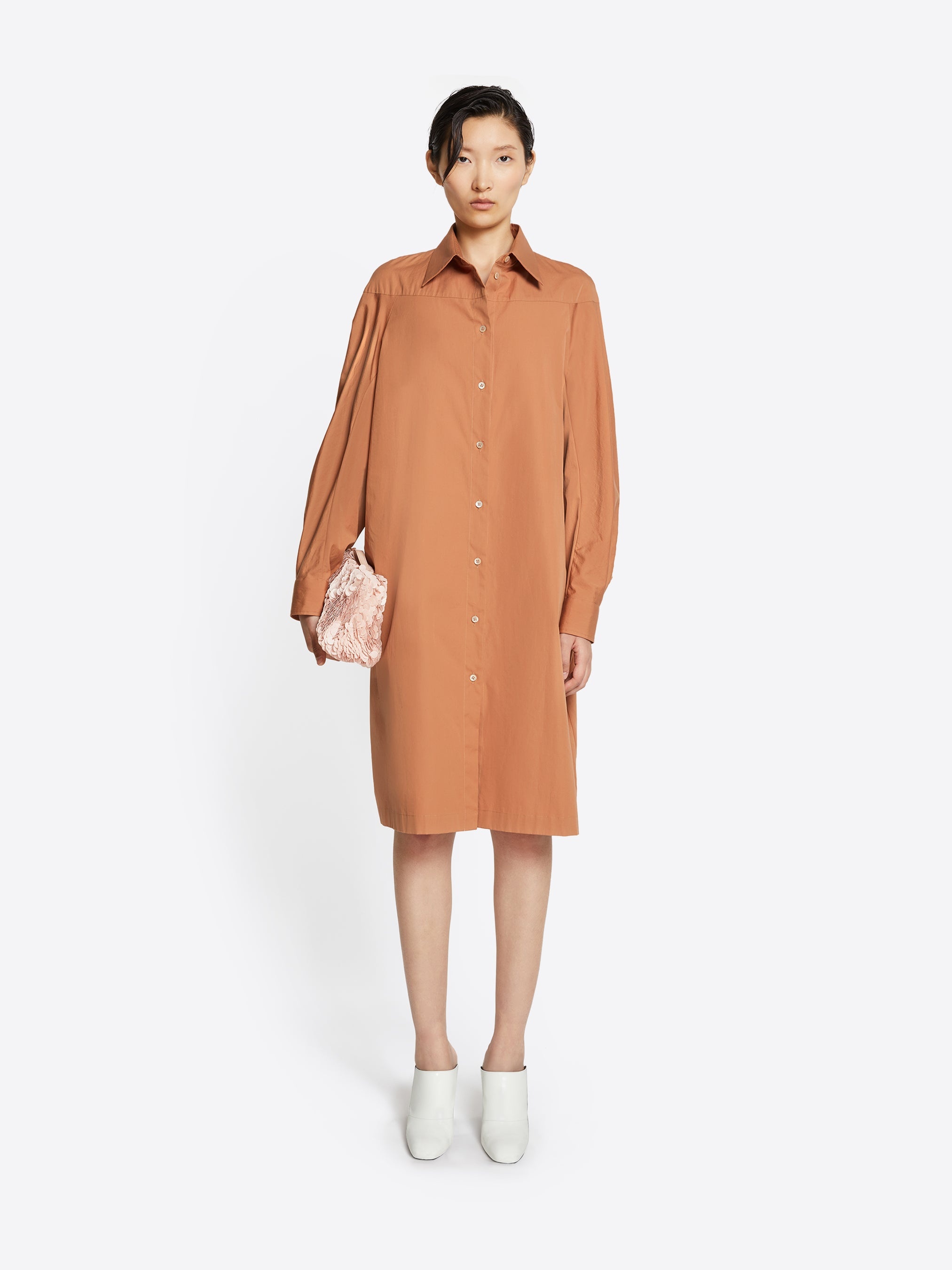 COCOON SHIRT DRESS - 2