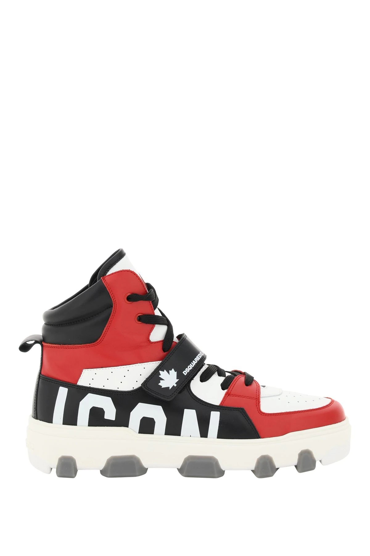 BASKET ICON HI-TOP SNEAKERS - 1