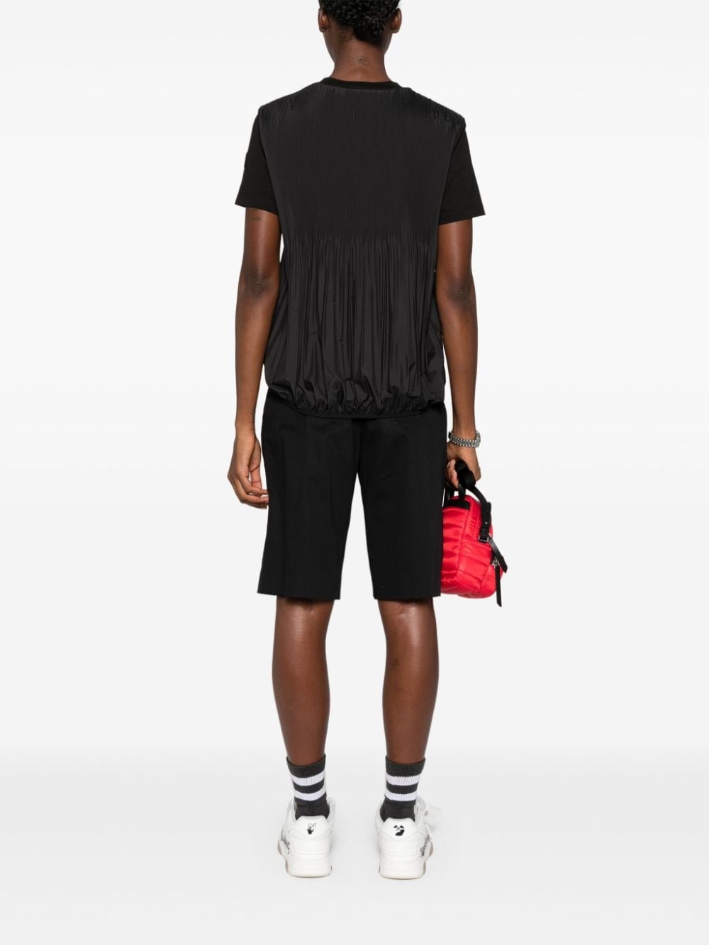 pleated T-shirt - 2