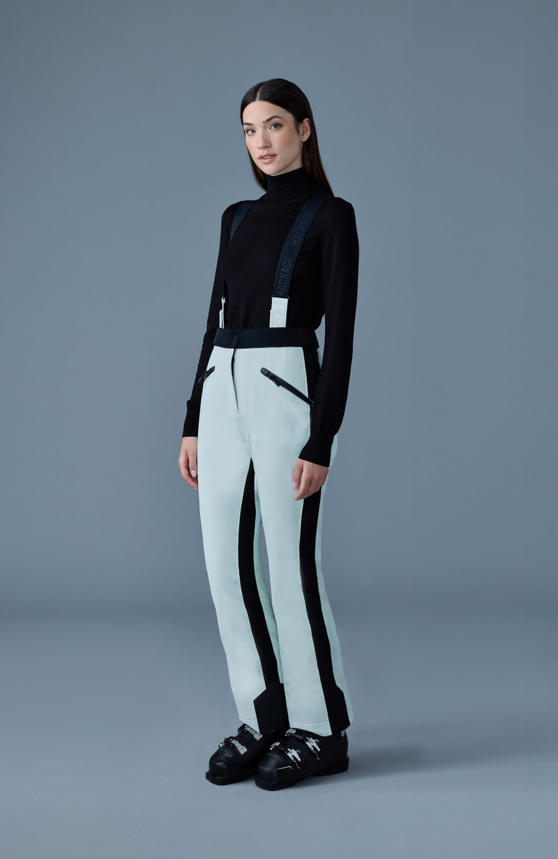 NYOMI ski pant with removable suspenders 3