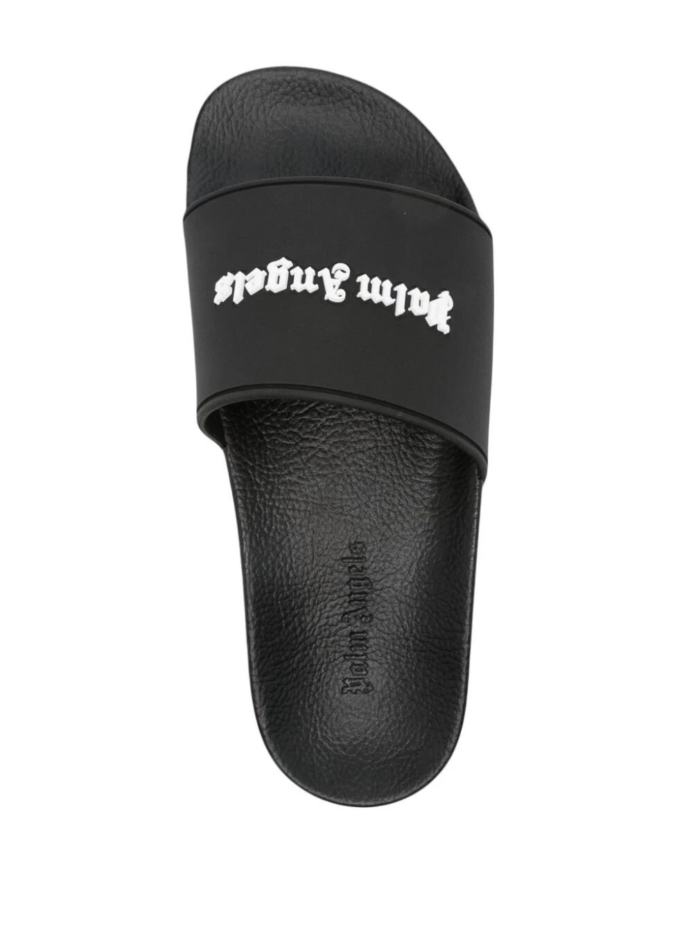 Slides sandals with embossed logo - 4