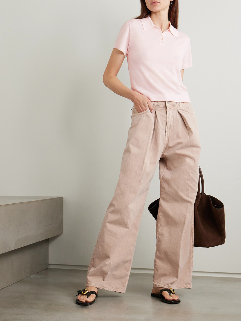 LESET James Merino Wool Polo Shirt outlook