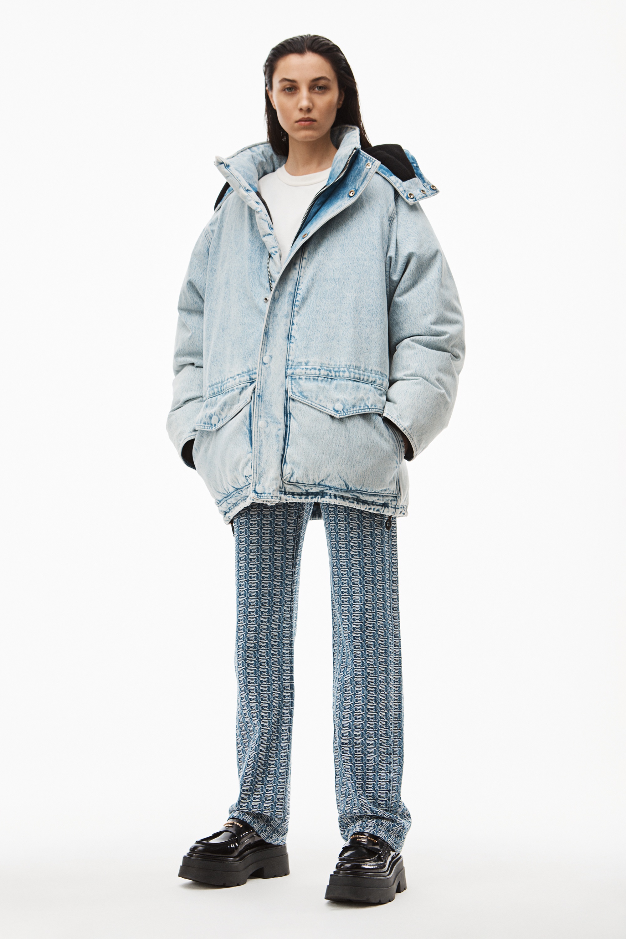 EXTREME PUFFER IN DENIM - 2