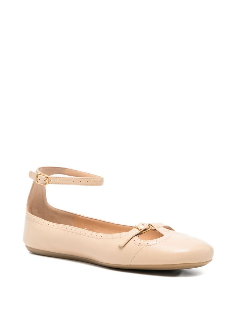 Chloé leather ballet flats outlook