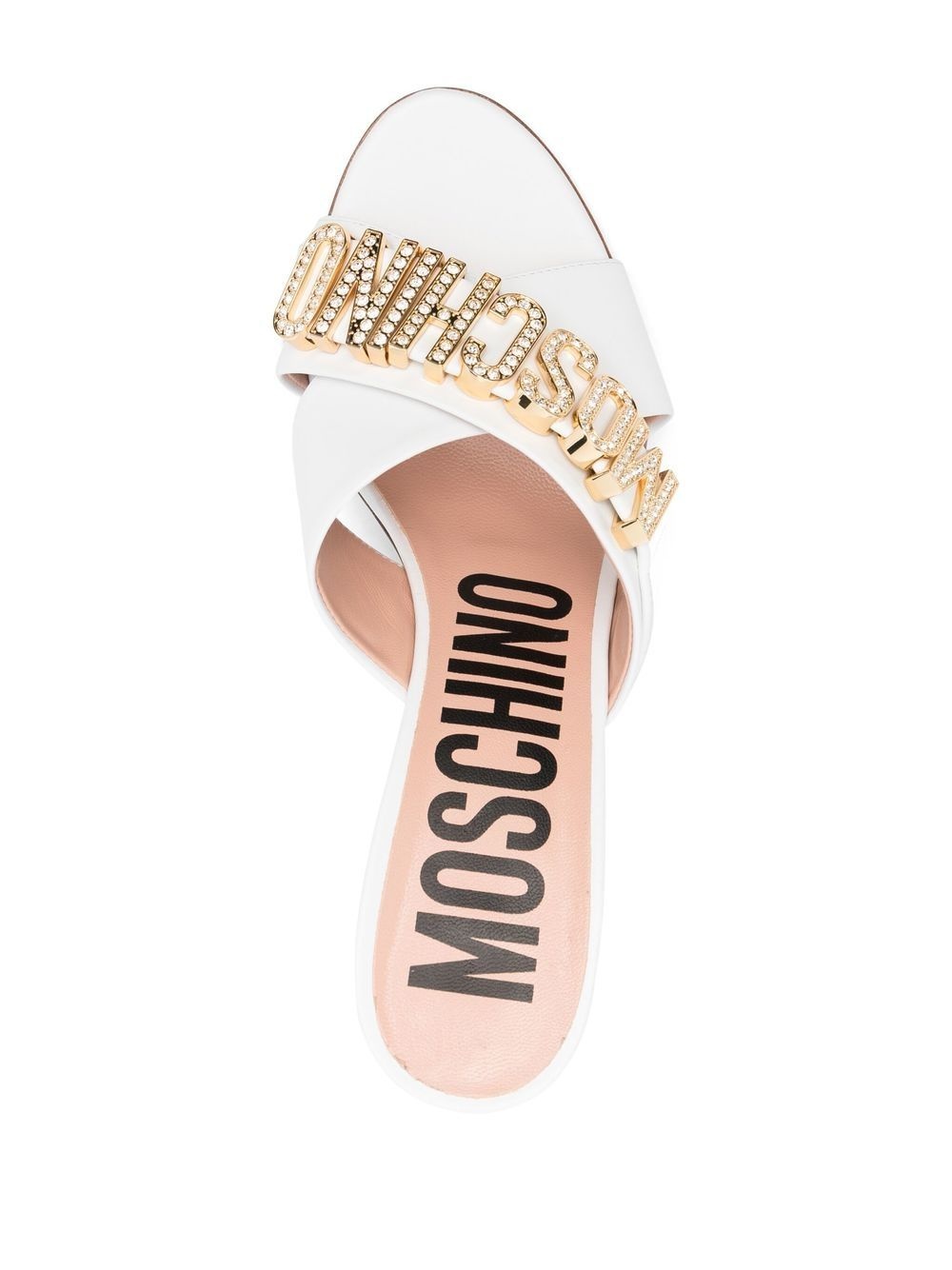 110mm logo-plaque mules - 4
