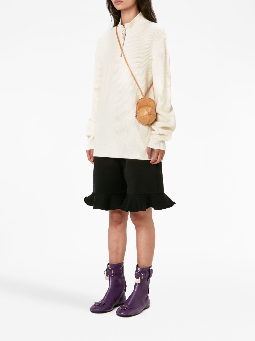 Henley high-neck jumper - 2
