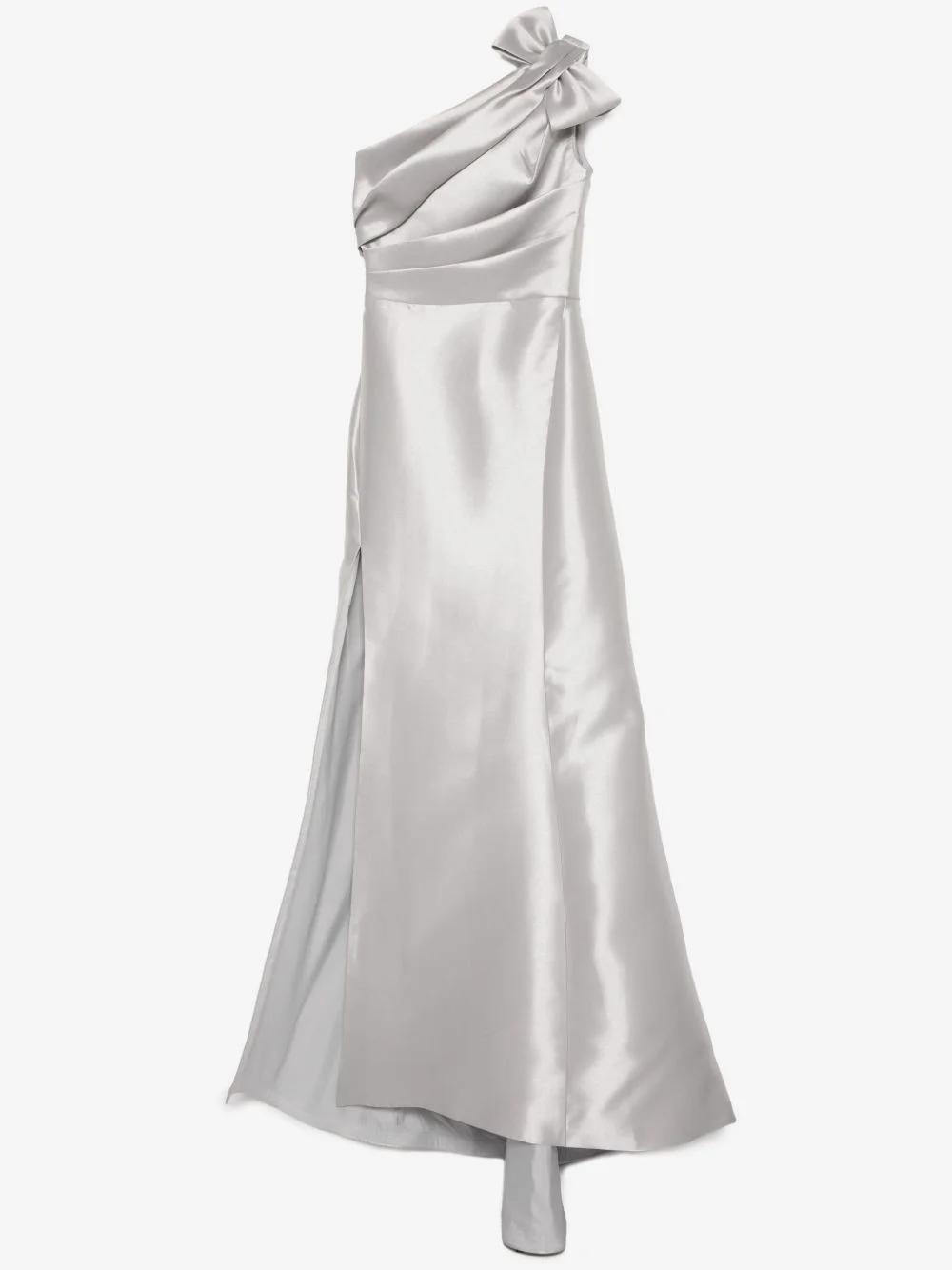 Mikado draped bodice Gown - 1