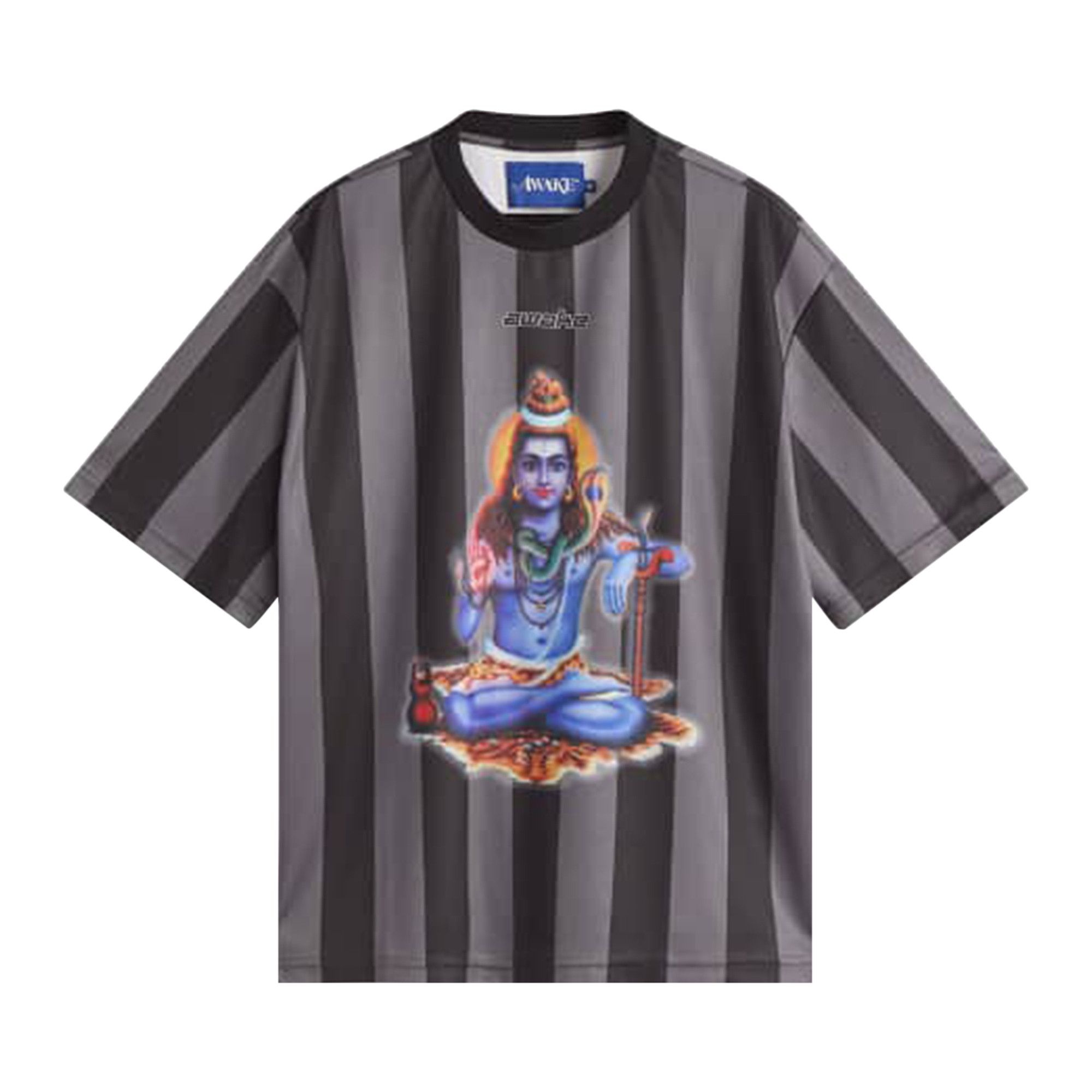 Awake NY Soccer Jersey Short-Sleeve Top 'Black' - 1