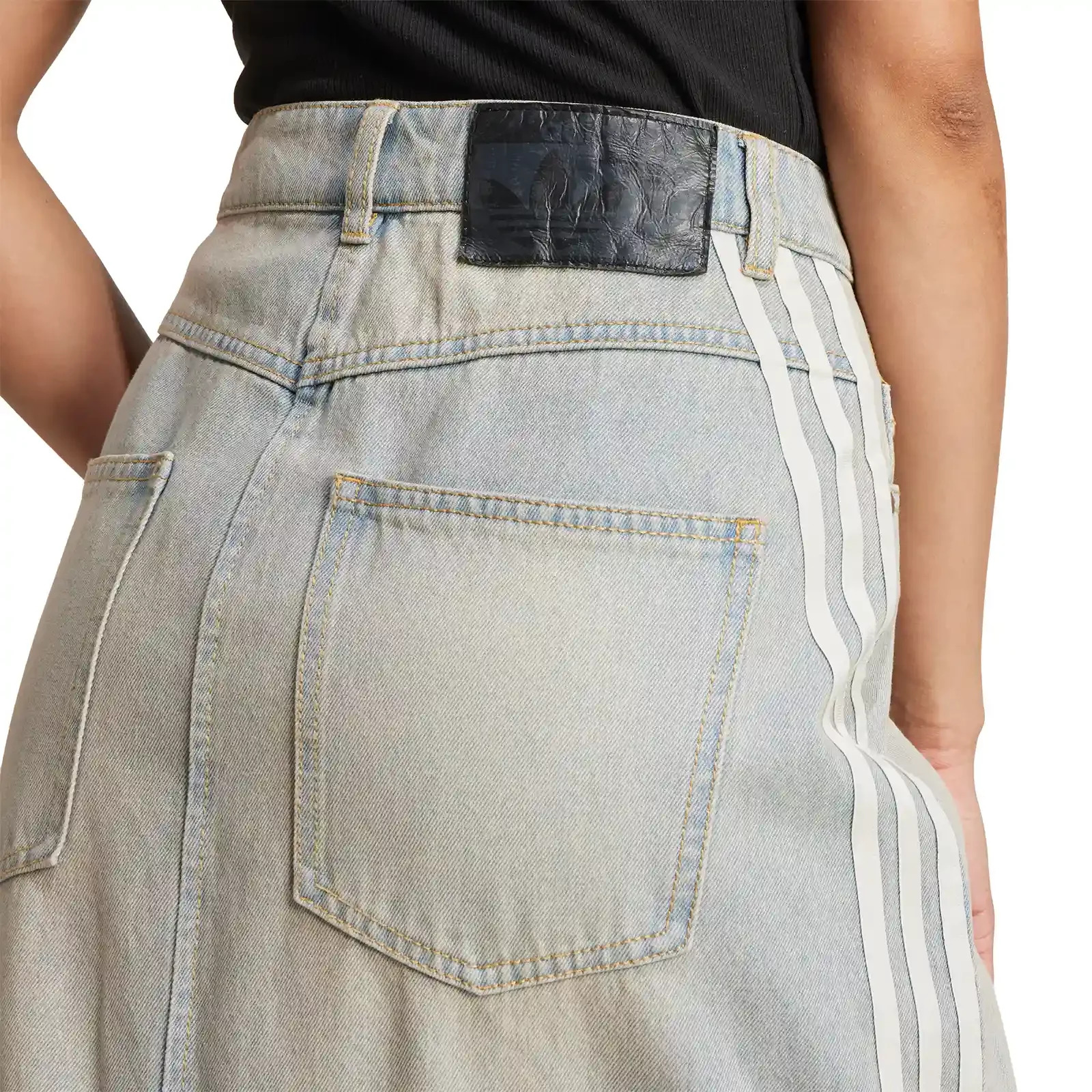 Adilenium Two-In-One Denim Skirt "Light Denim" - 5