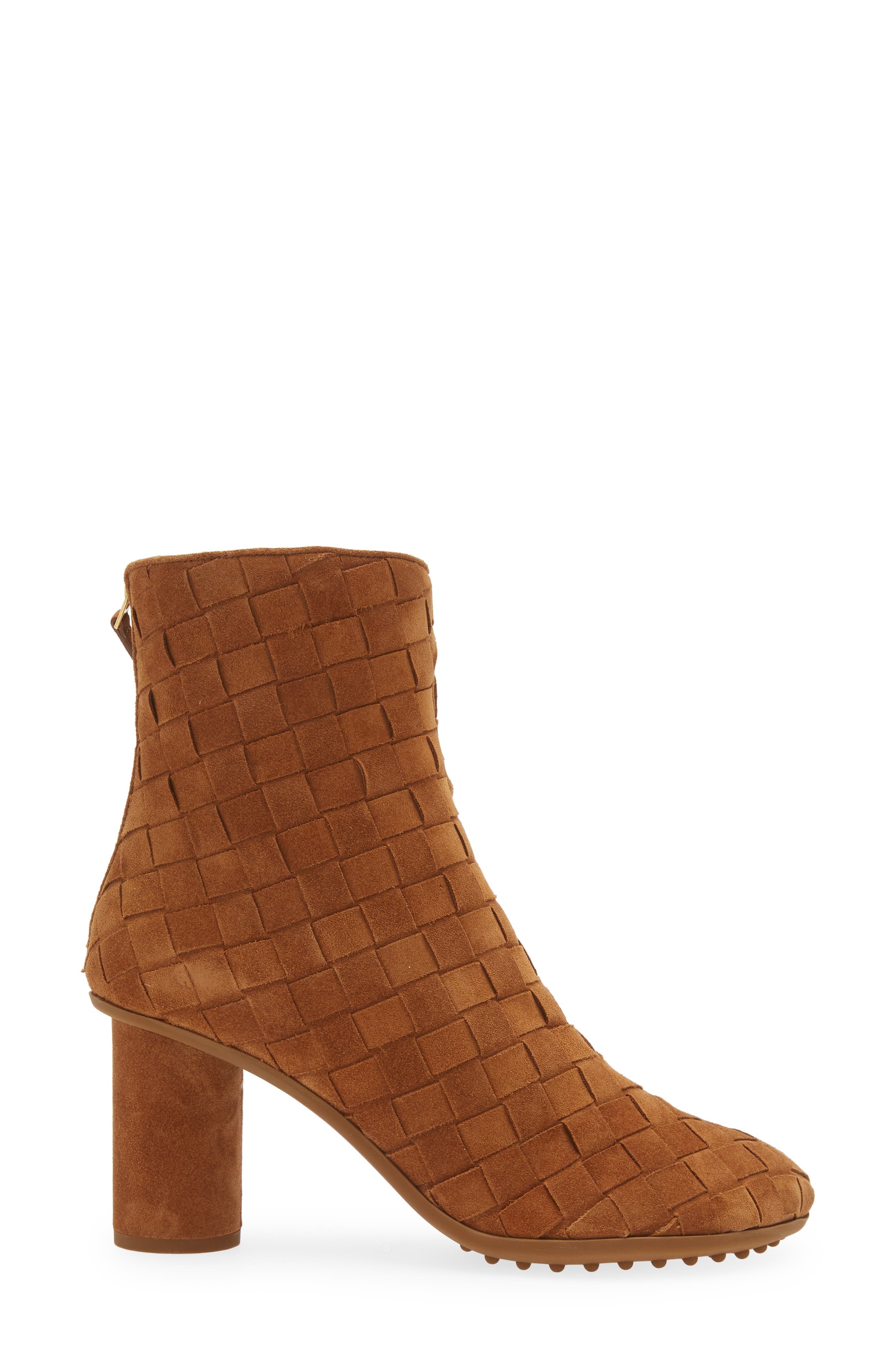 Bottega Veneta Atomic Intrecciato Bootie in Caramel at Nordstrom - 3