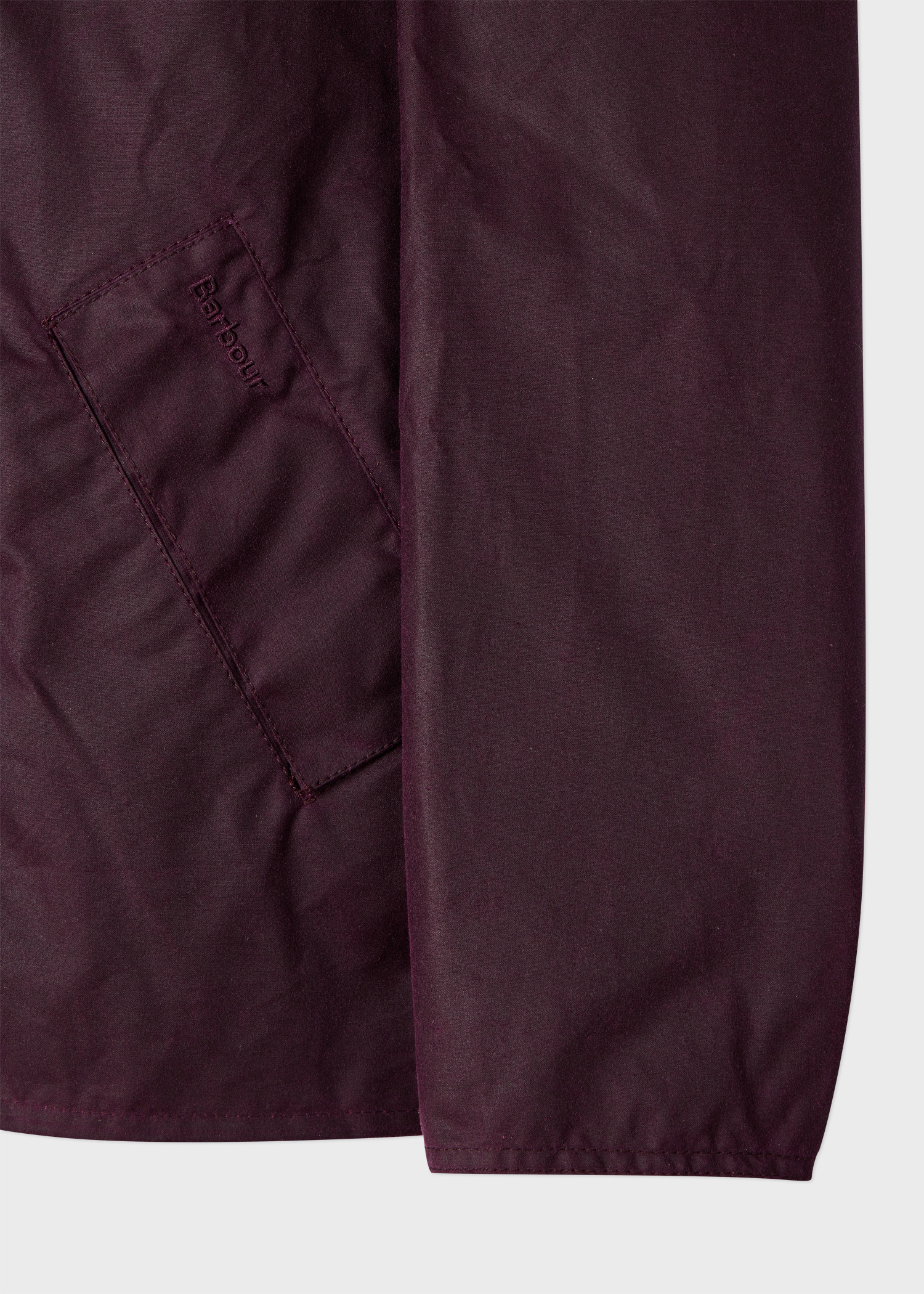 Paul Smith loves Barbour - Grape Transport Wax Jacket - 3