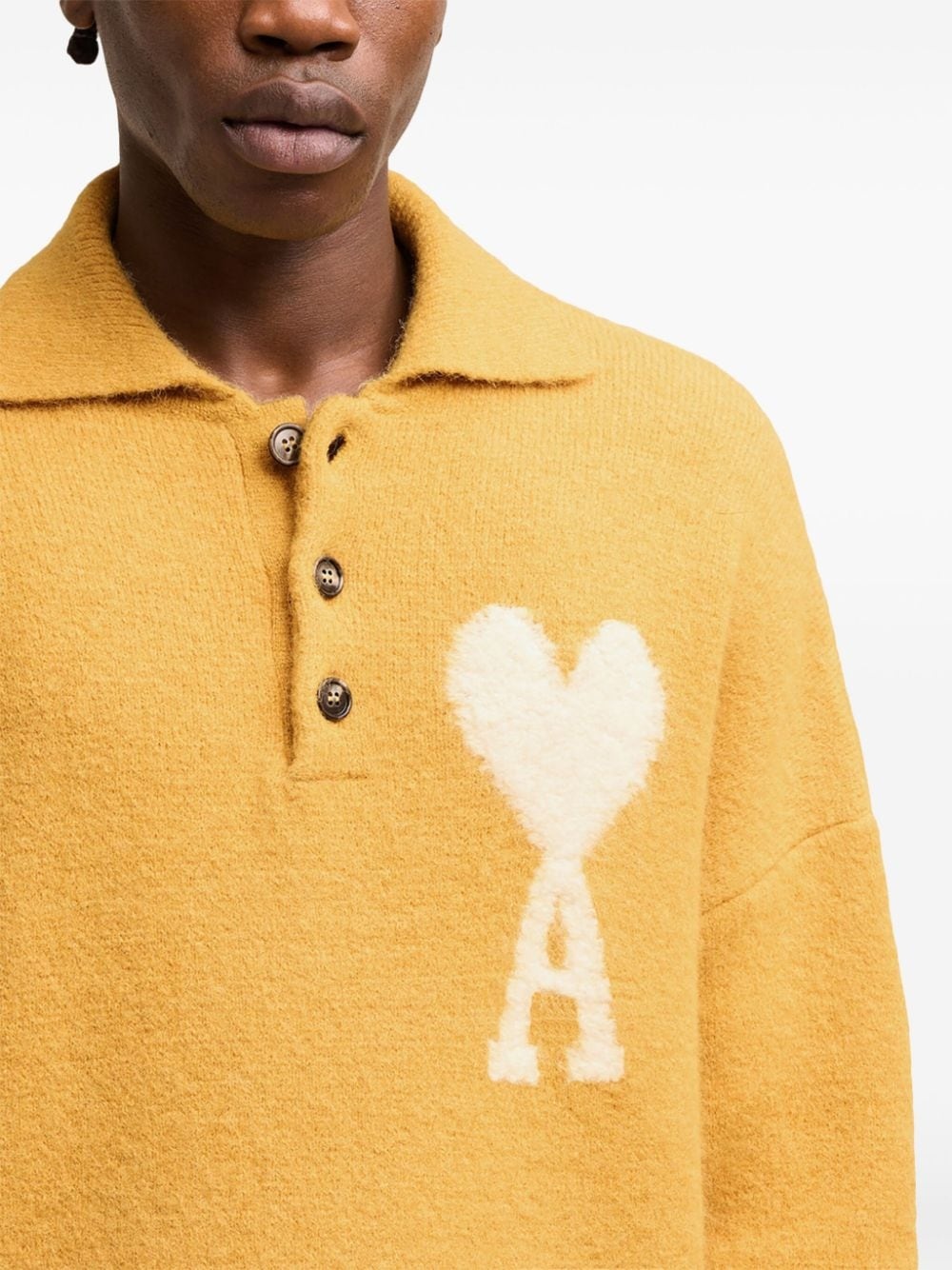 Ami De Coeur polo-collar jumper - 6