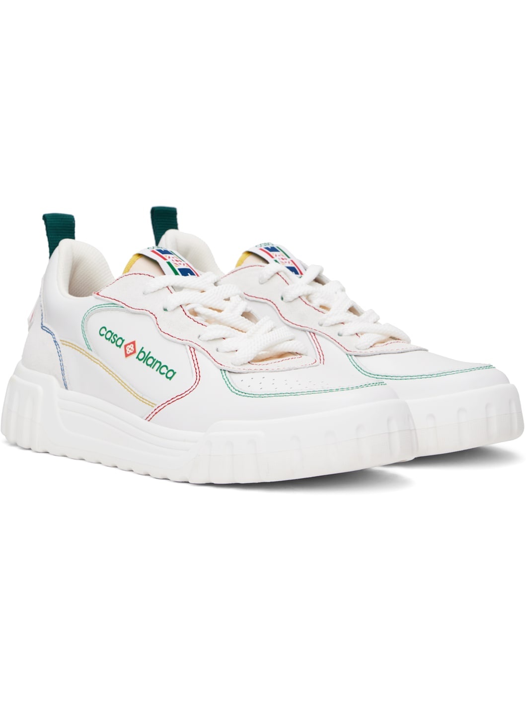 White Court Sneakers - 4