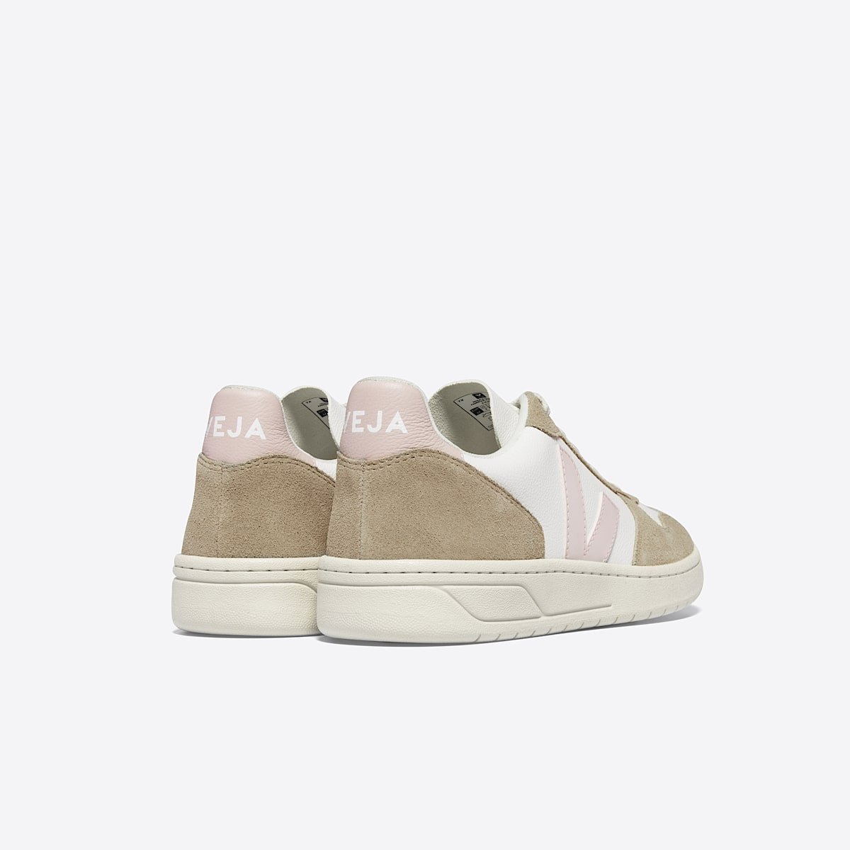 V-10 LEATHER WHITE PETALE SAHARA - 3