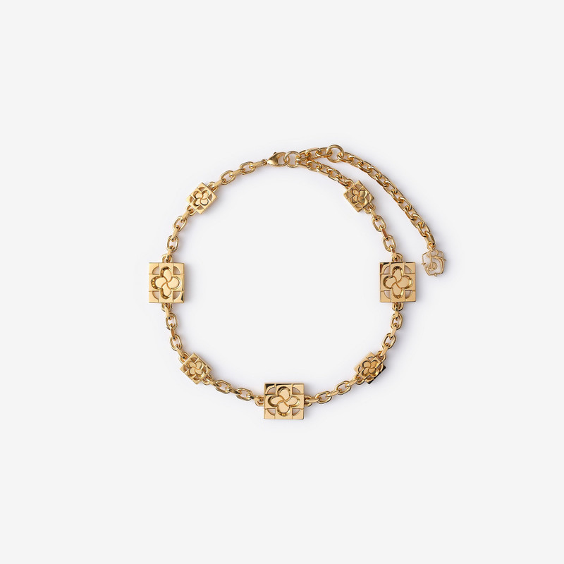 Gold-Plated Rose Necklace 1