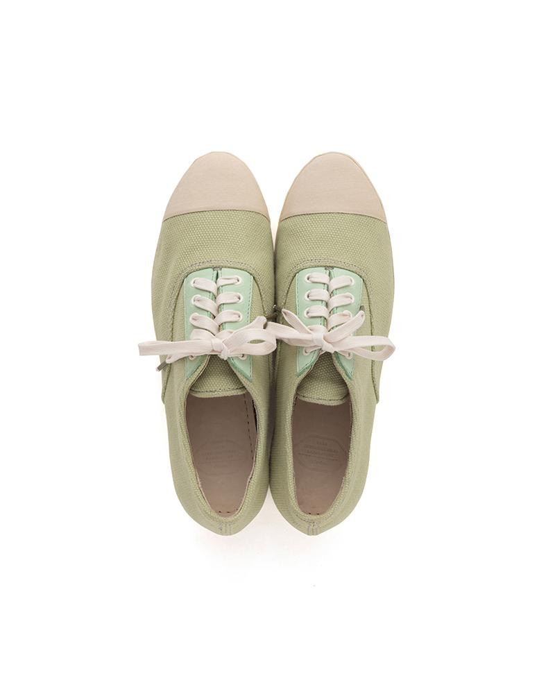 visvim P.T.U. TRAINER-FOLK W LT.GREEN outlook