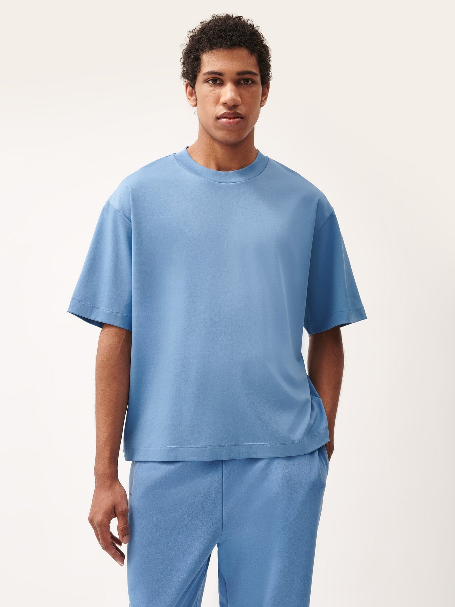 Mens DNA Oversized T-Shirt - Summit Blue - 2