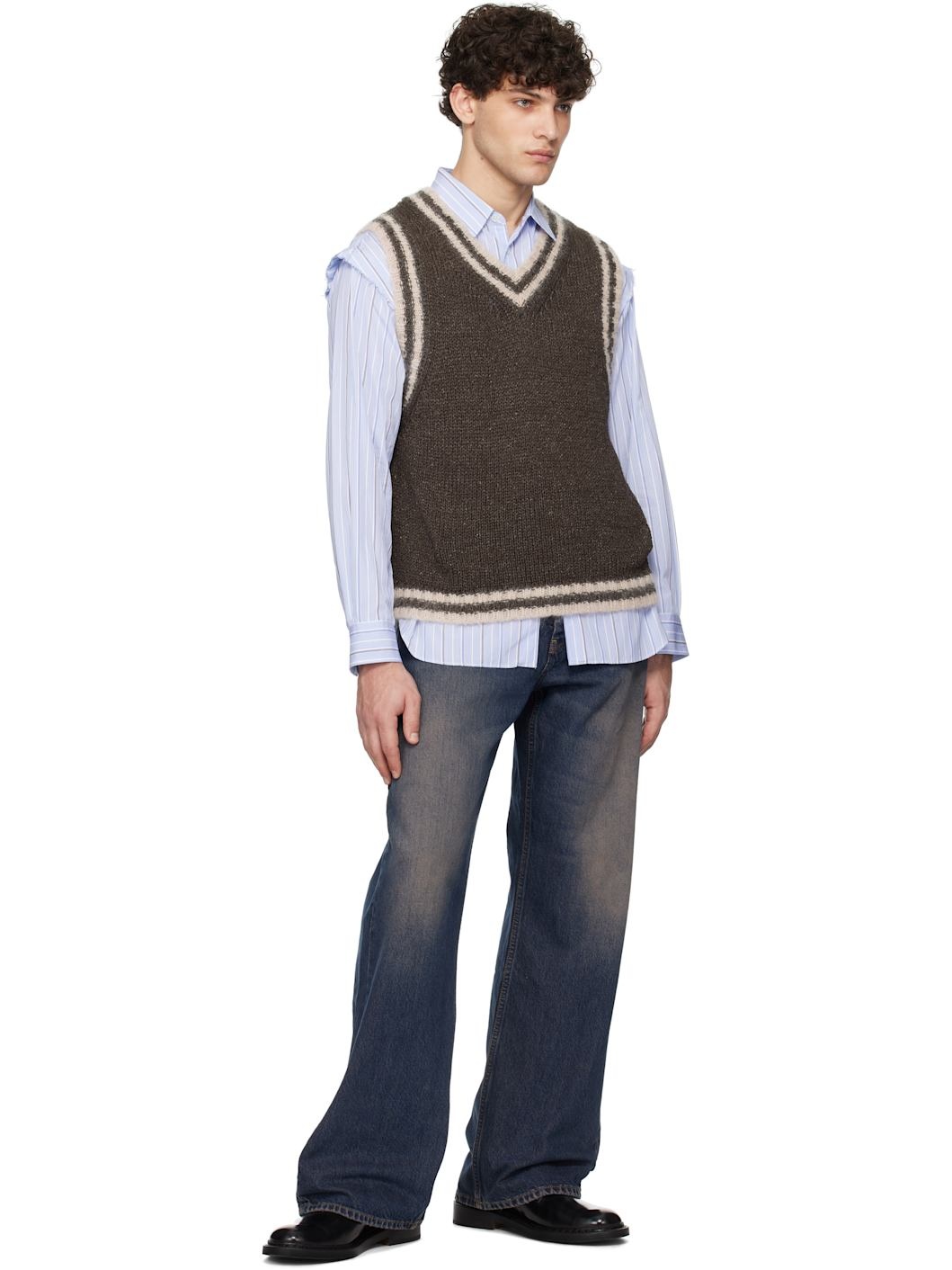Brown Education Vest - 4