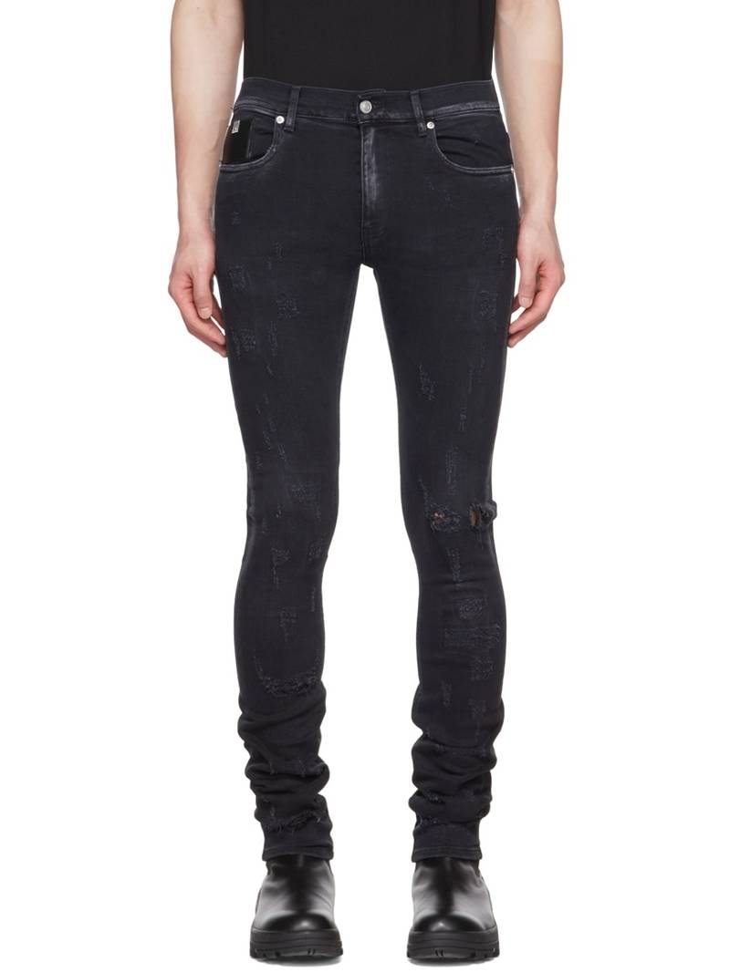 Black Skinny-Fit Jeans 1