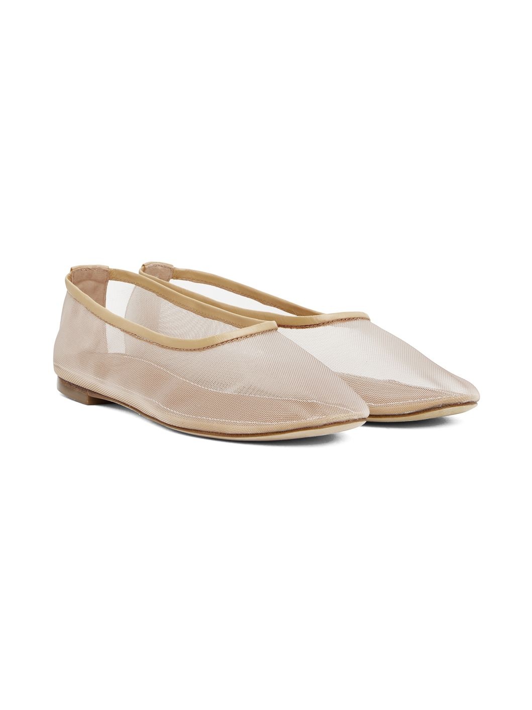Beige Alba Ballerina Flats - 4
