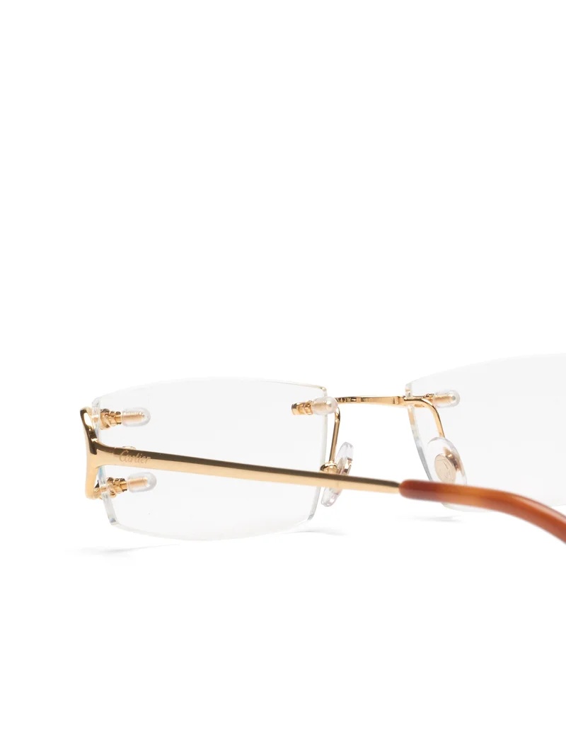 Rectangle metal glasses - 6