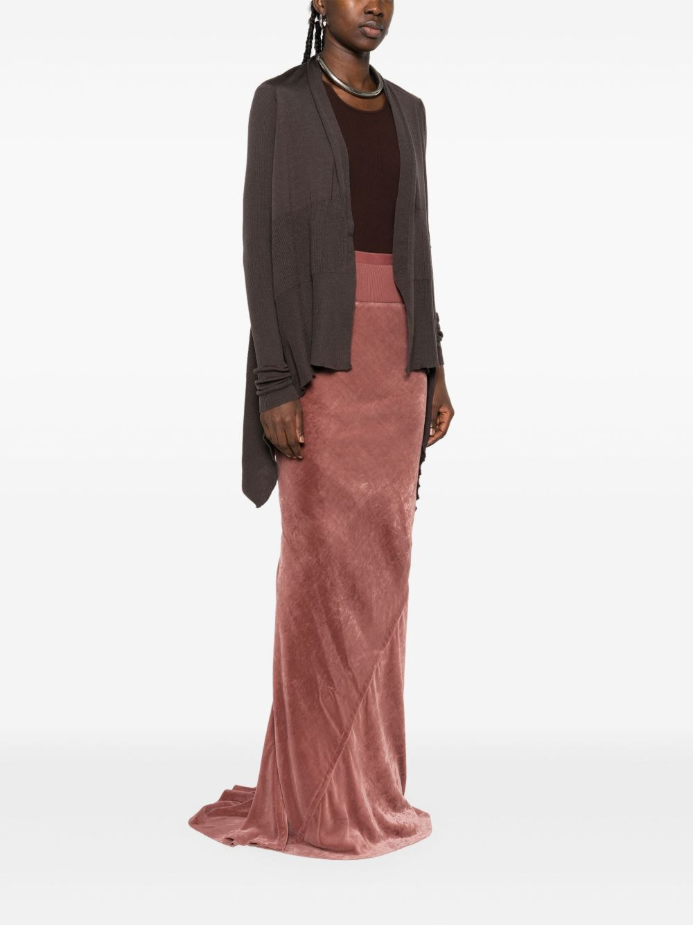 asymmetric cardigan - 3