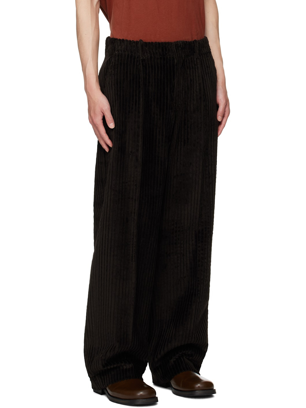 Brown Borrowed Chino Trousers - 2