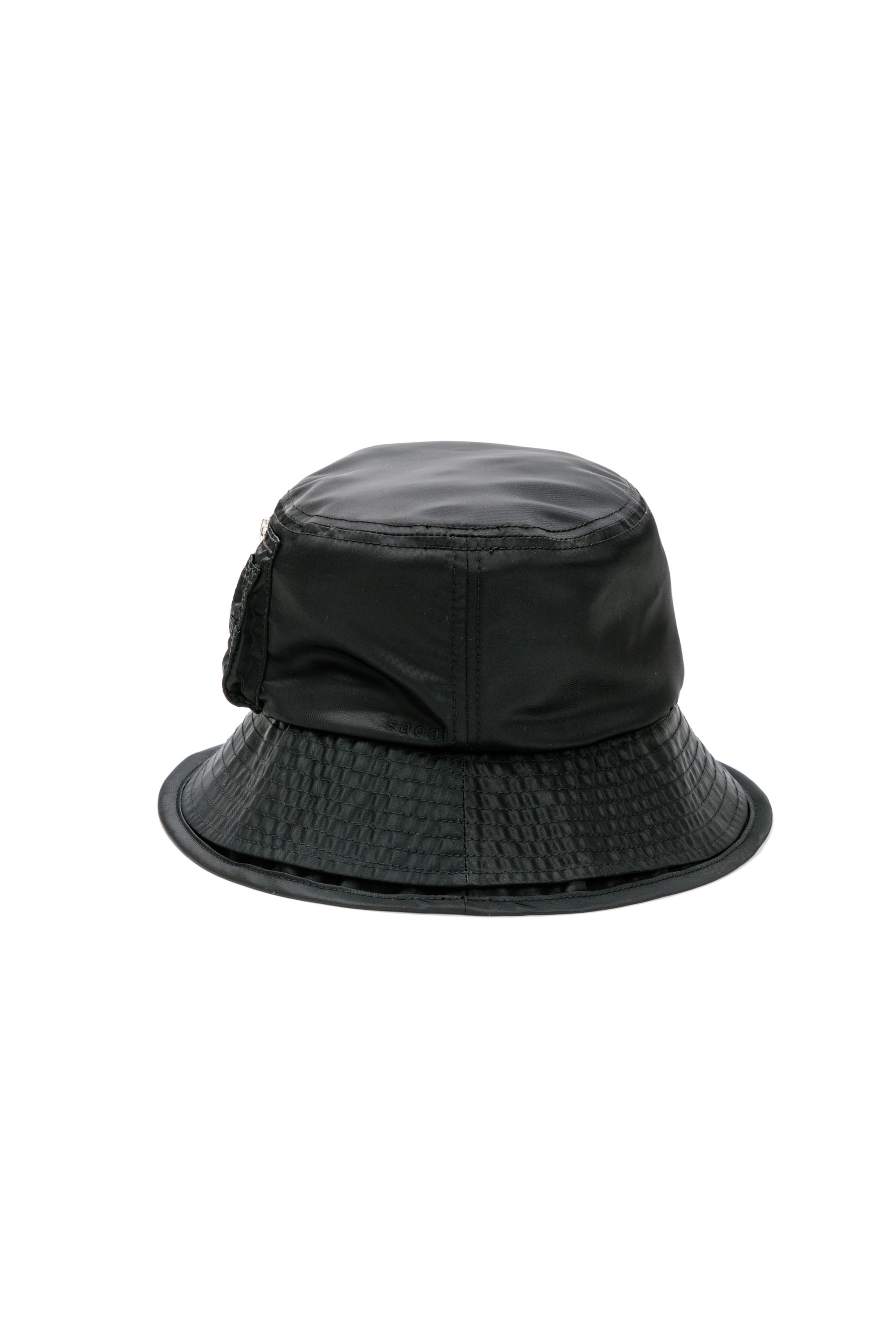Pocket Double Brim Hat / Nylon Twill - 3